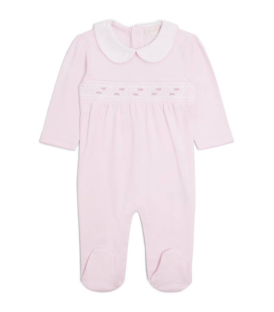 Kissy Kissy Pima Cotton Embroidered All-in-One (0-9 Months) Pink Image 1