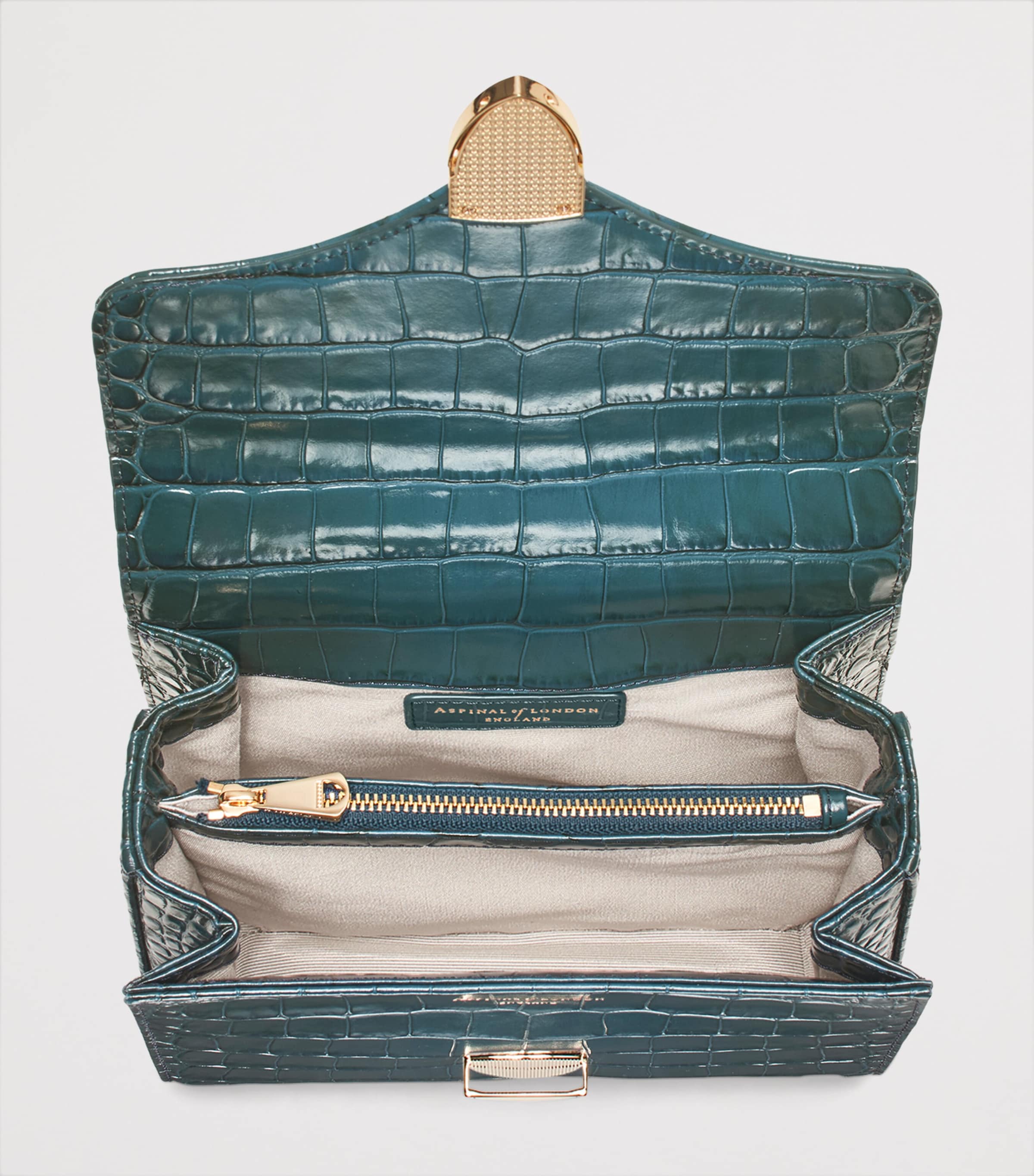 Midi Mayfair Top-Handle Bag PEACOCK Image 5