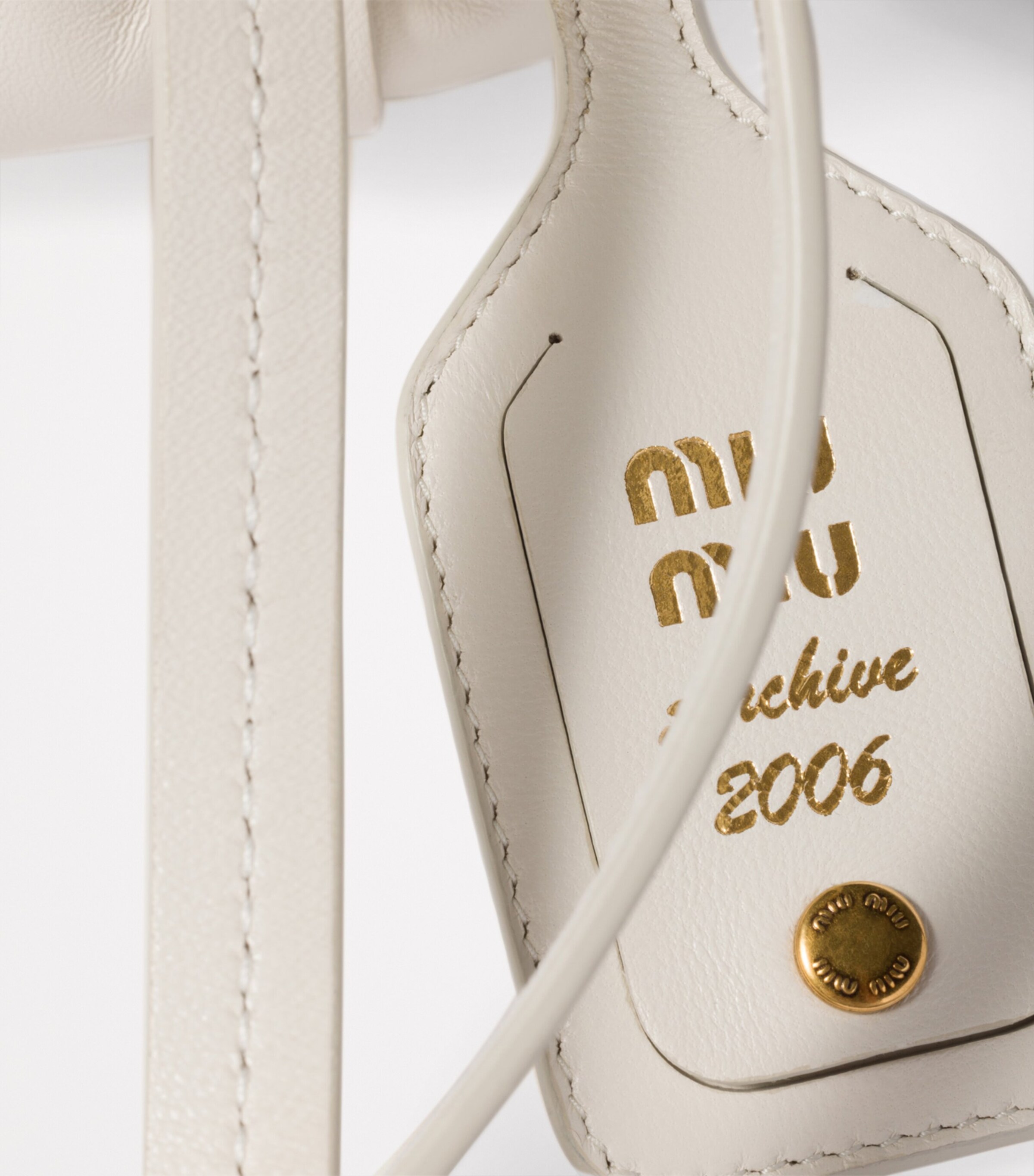 Miu Miu Mini Leather Joie Shoulder Bag - Shoulder Bags