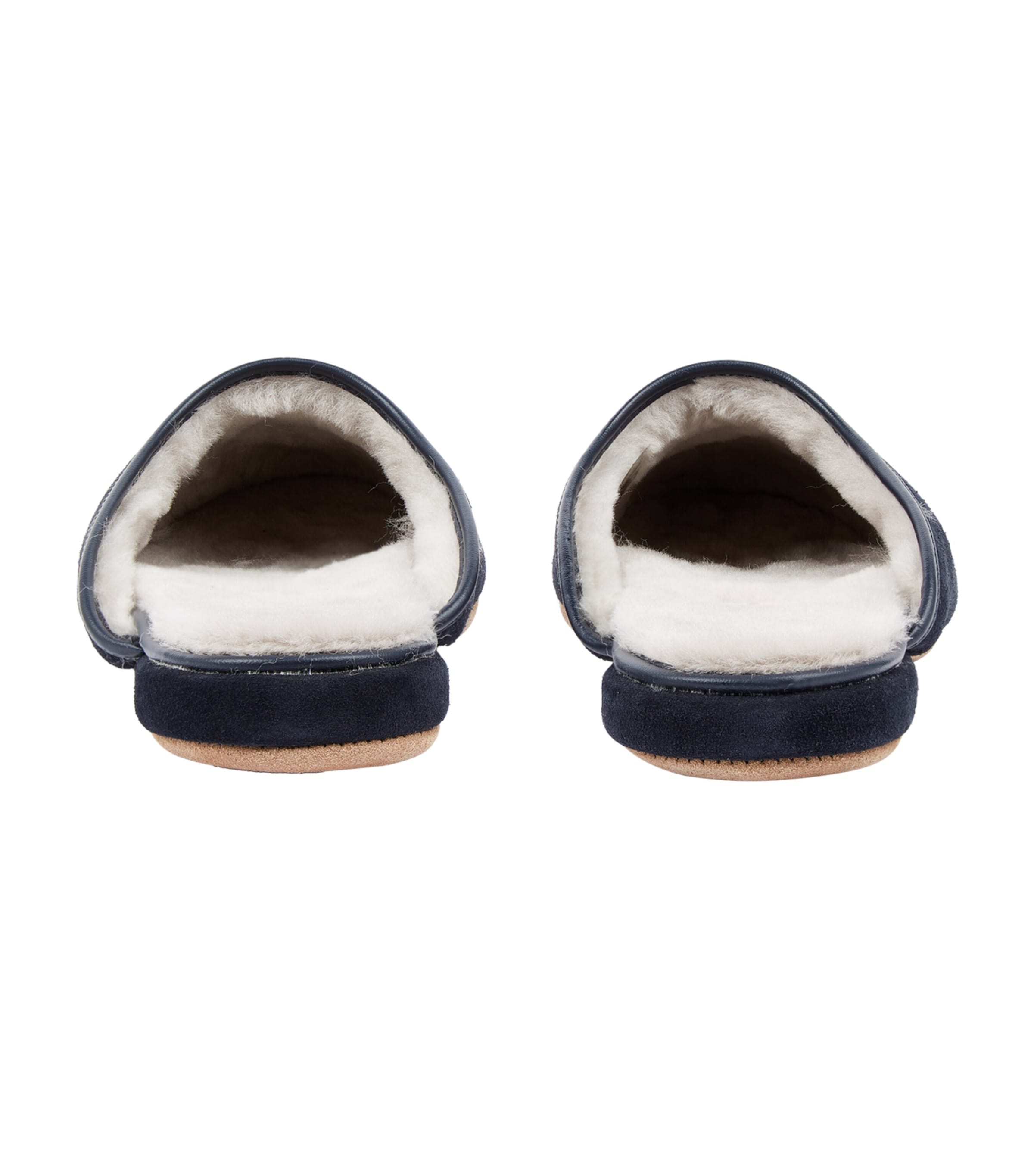 Suede Douglas Slippers NAVY Image 8