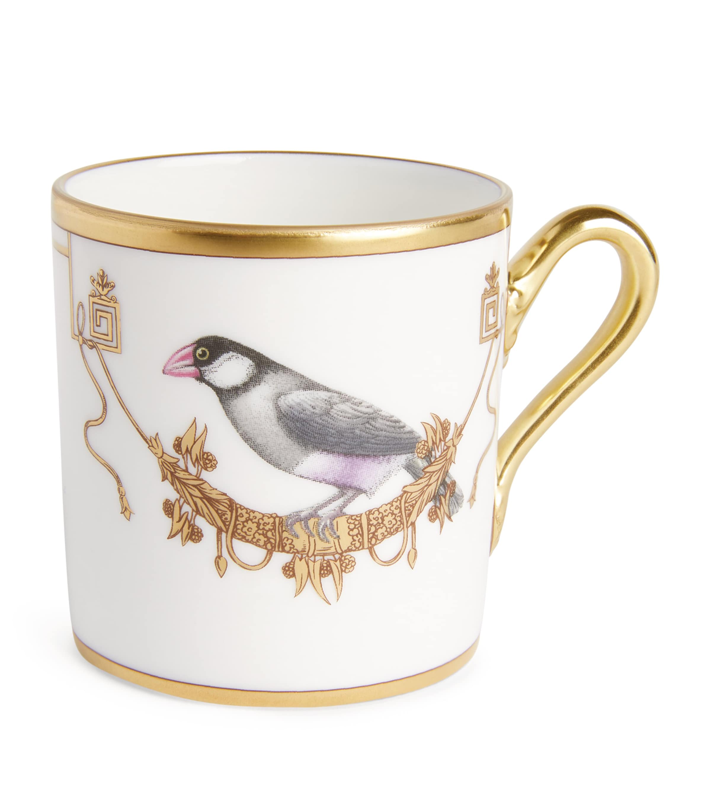 GINORI 1735 Volière Padda Espresso Cup | Dining | Tableware | Tea Cups & Saucers
