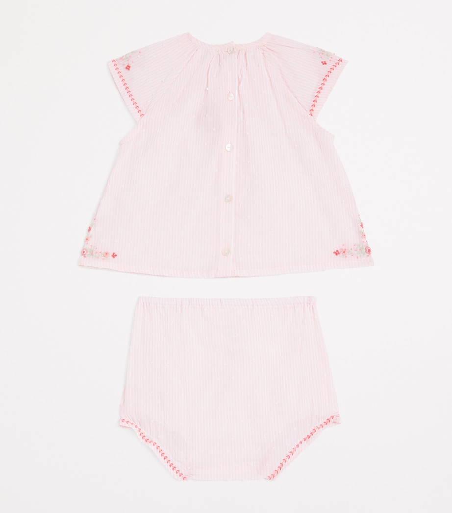 Cotton Top and Bloomers Set (Newborn-2 Years) ROSE P�LE Image 2