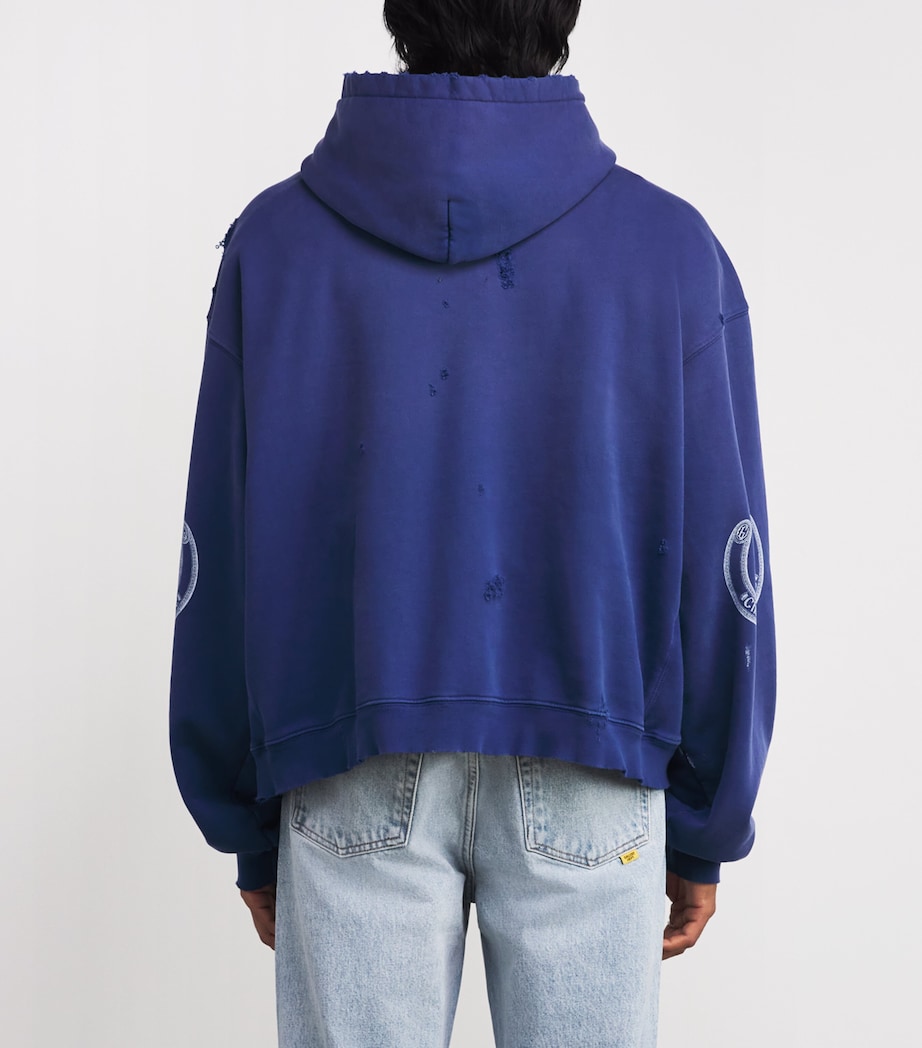 Cotton Chateau Ranch Hoodie NAVY Image 4