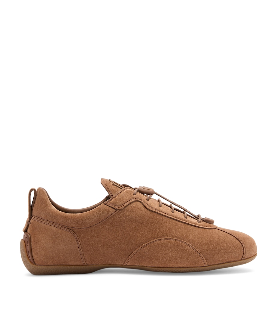 Dunhill Suede Automotive Davies Sneakers Image 1
