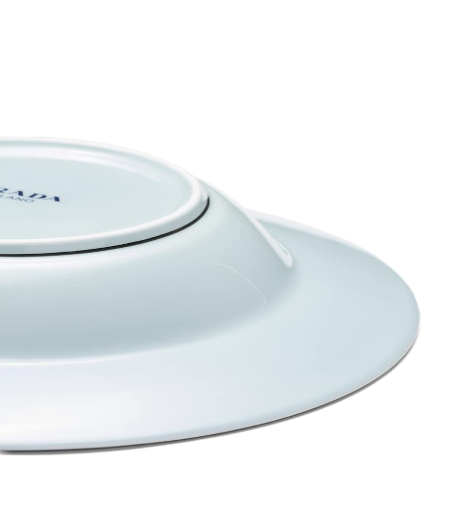 Set of 2 Porcelain Soup Plates (22cm) F03HV Image 3