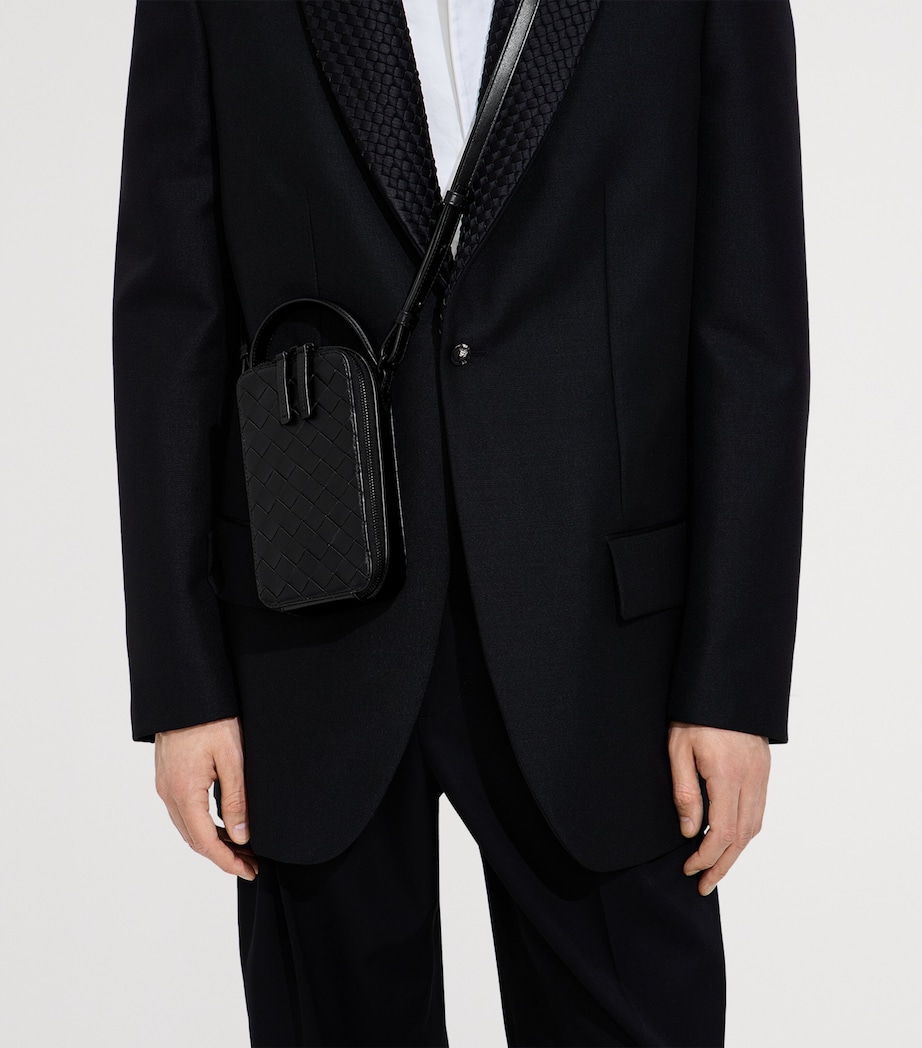 Bottega Veneta Leather Getaway Phone Pouch Image 2