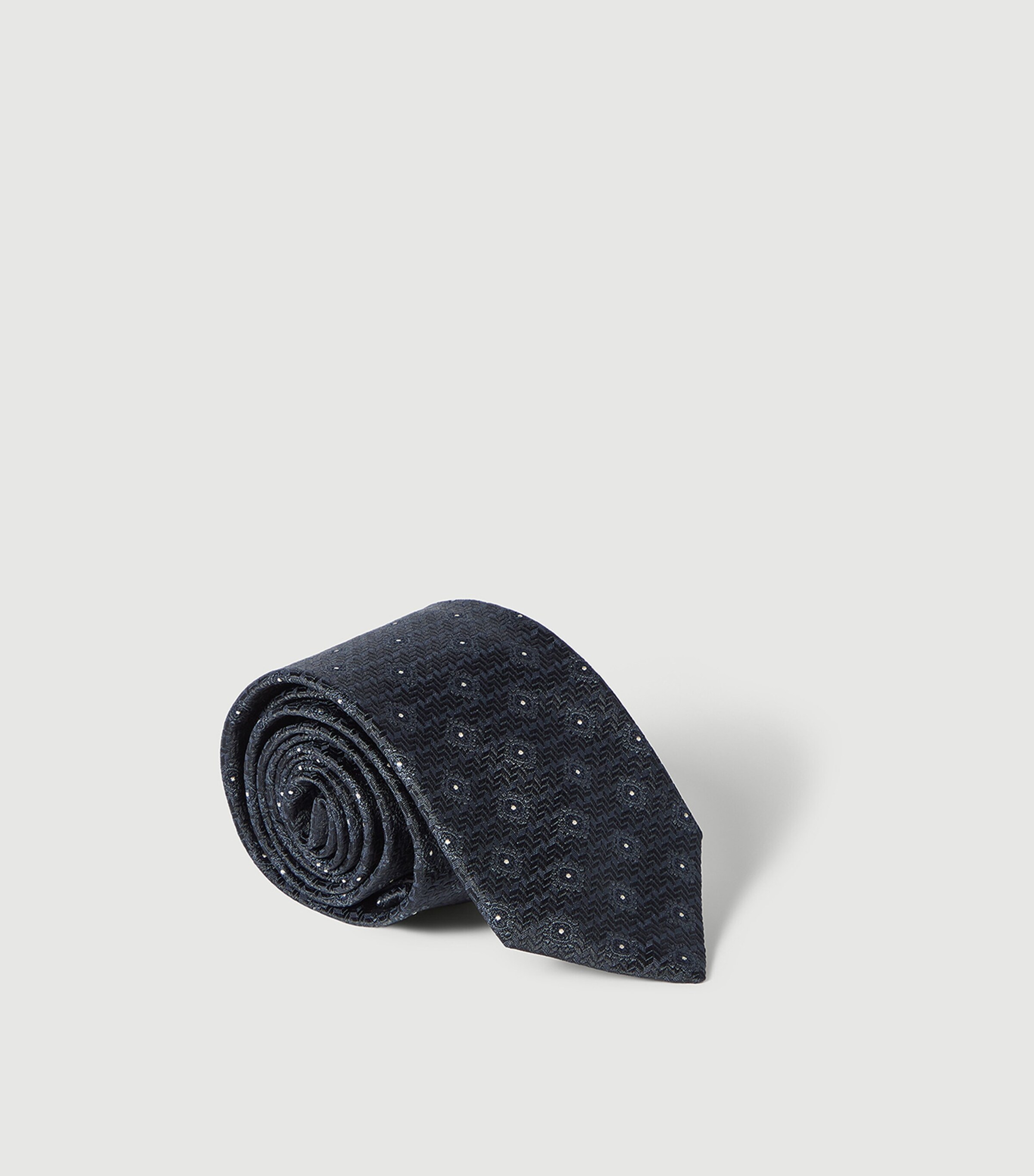 Brunello Cucinelli Silk Geometric Tie Image 3