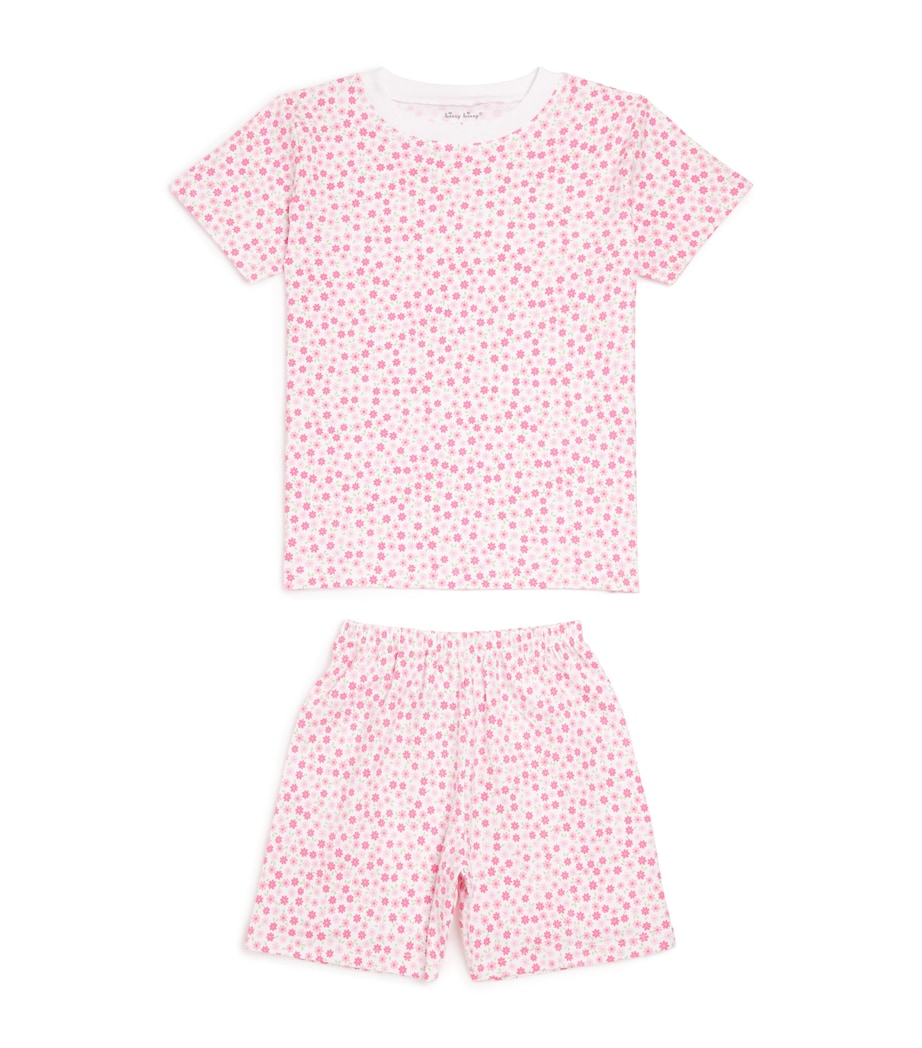 Pima Cotton Printed Pyjamas (2-6 Years) K650PJS DAISY DELGHT Image 1