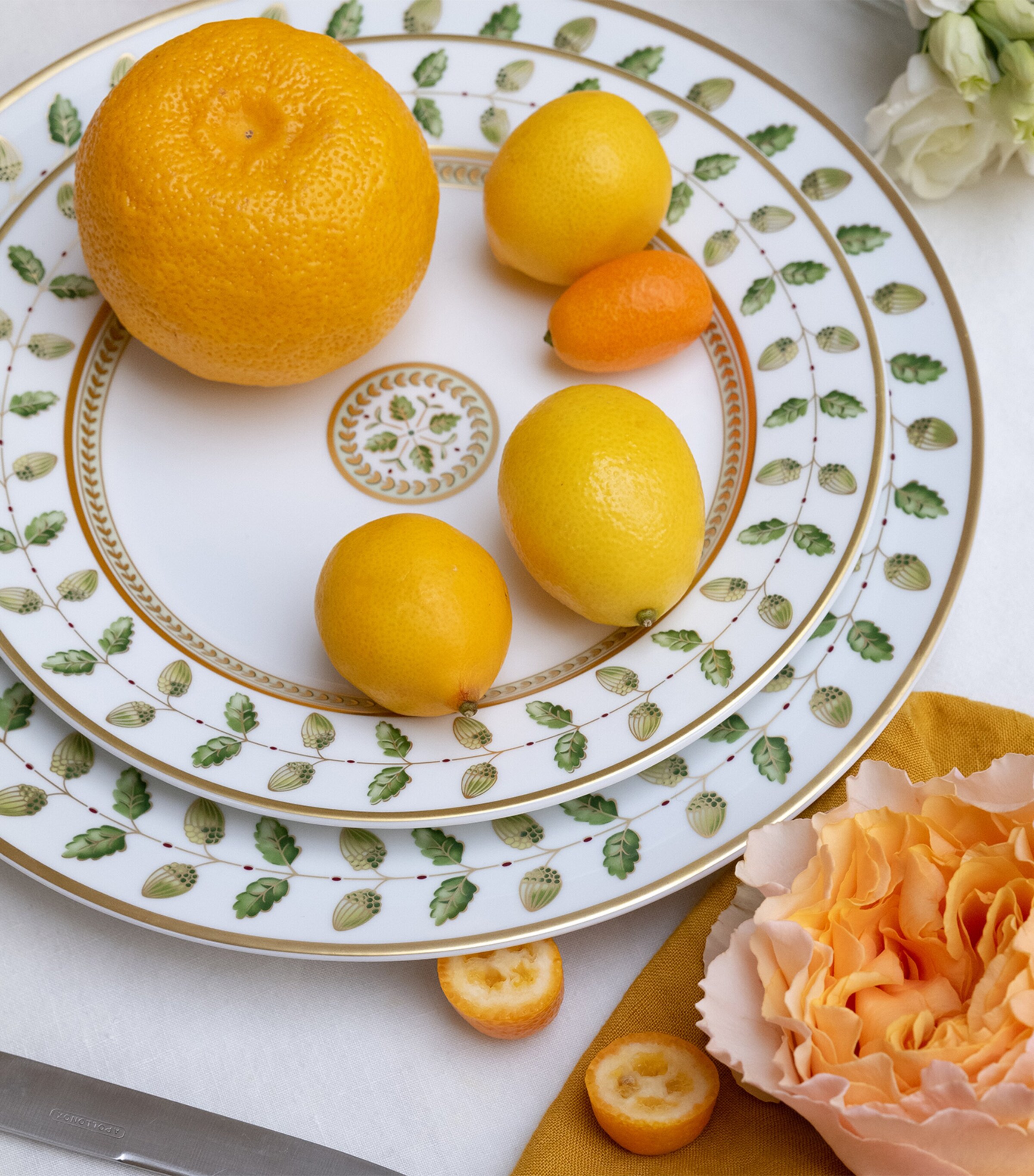 Constance Dessert Plate (21cm) JAUNE Image 3