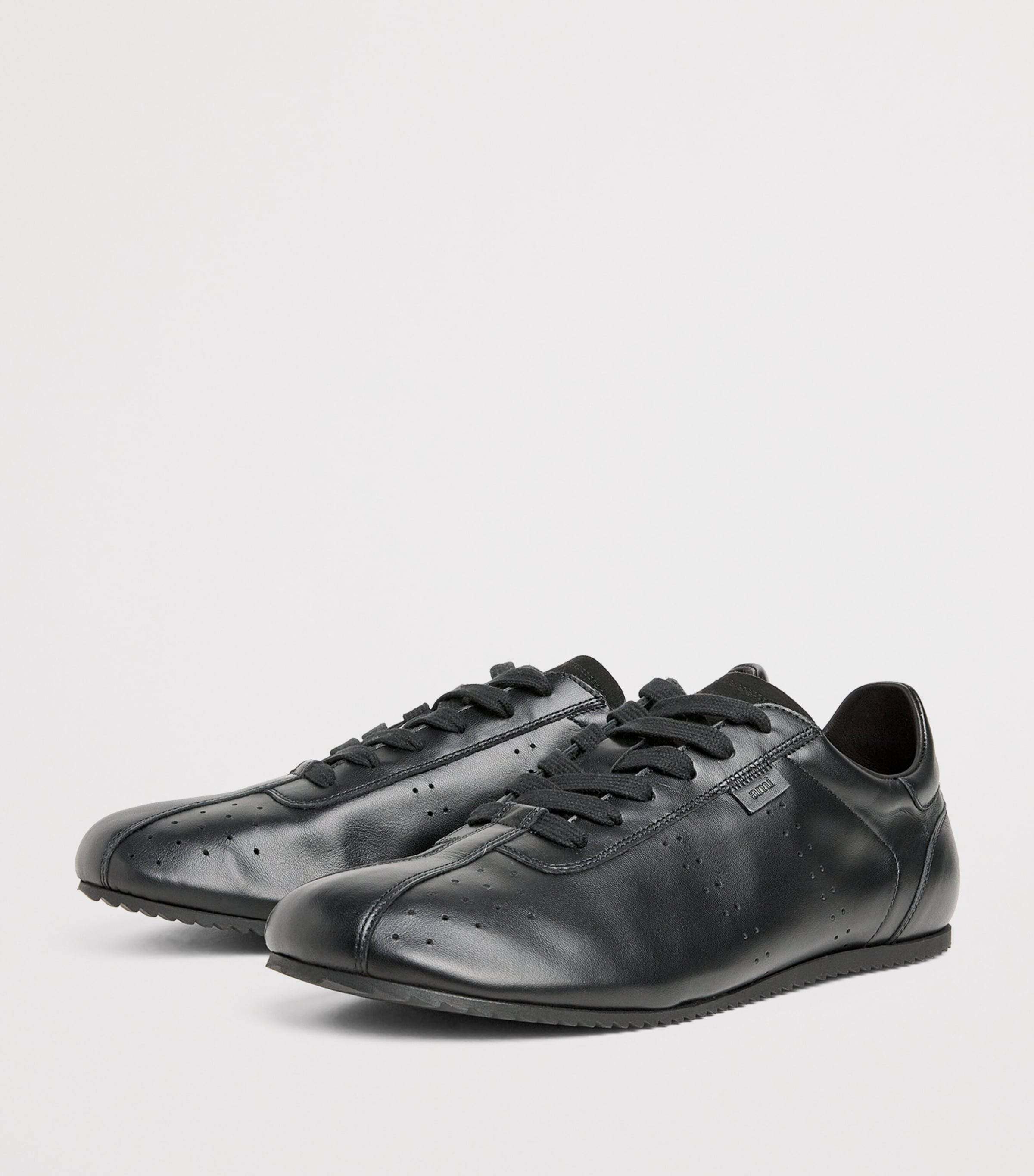 Nappa Leather Step Sneakers 001 - NOIR Image 3