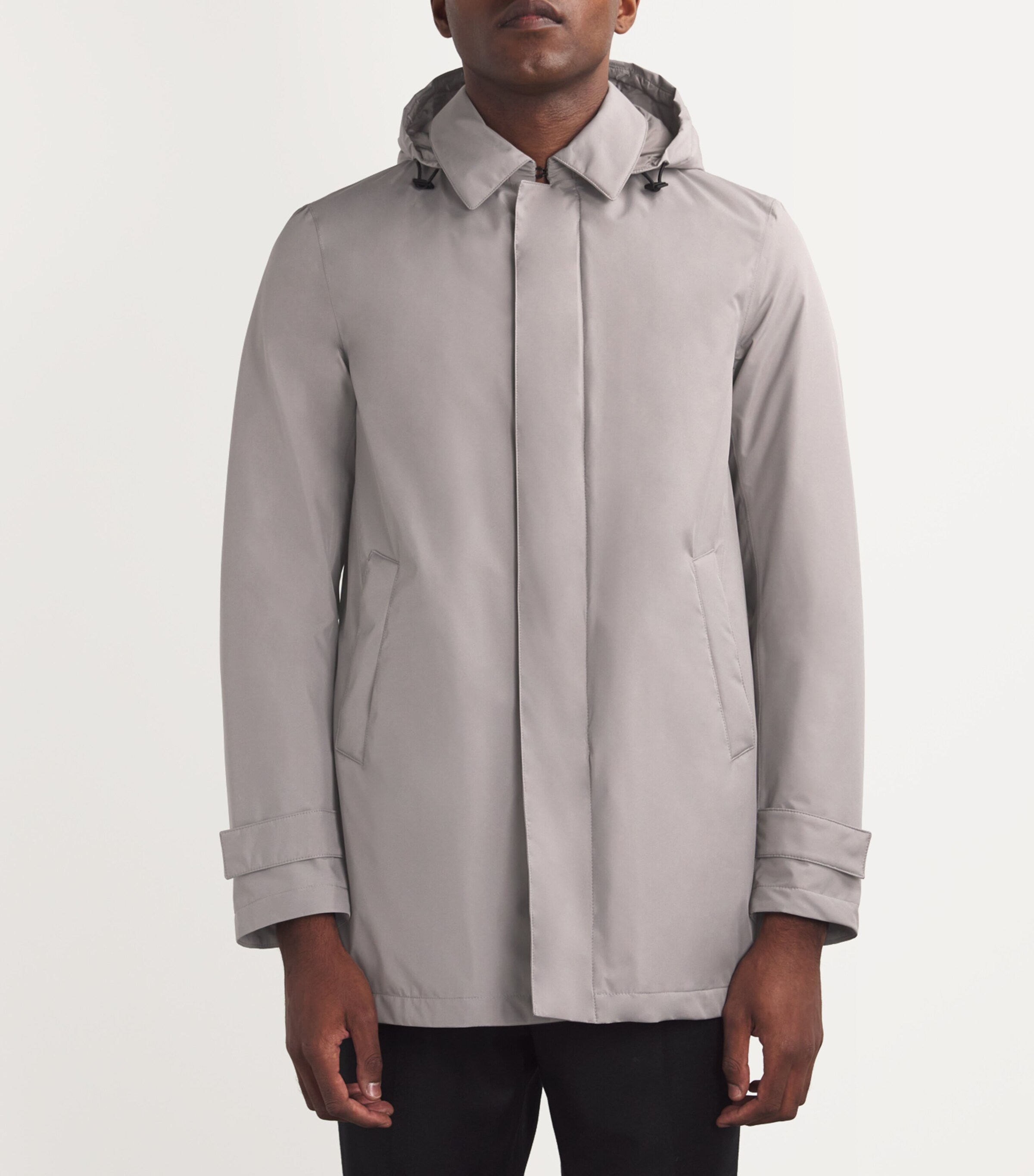 Herno Grey GORE-TEX Waterproof Laminar Car Coat | Harrods US
