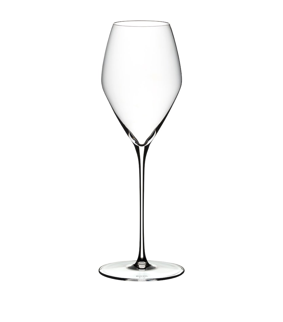 Set of 2 Crystal Veloce Rosé Glasses (347ml) CLEAR Image 1
