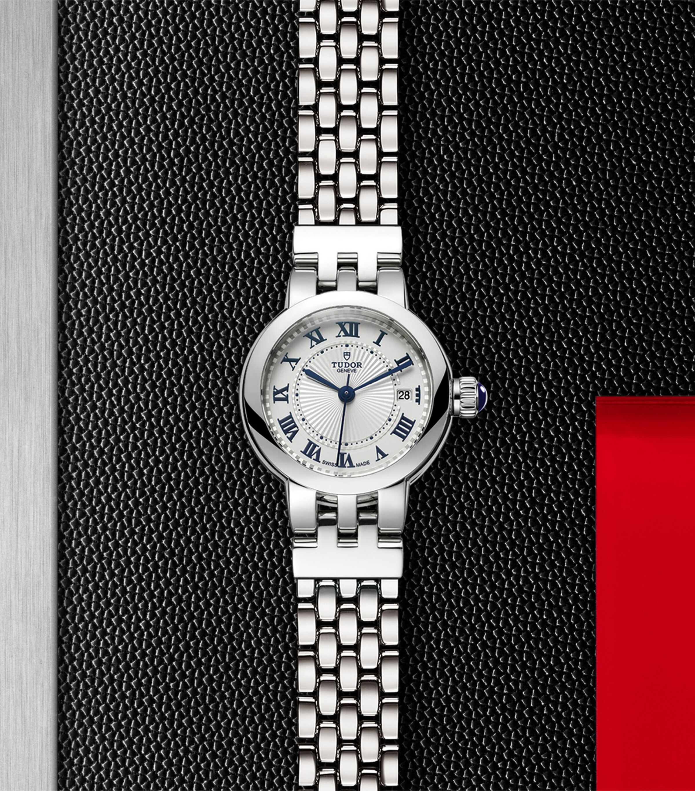 TUDOR Clair de Rose Stainless Steel Watch 26mm White Image 4