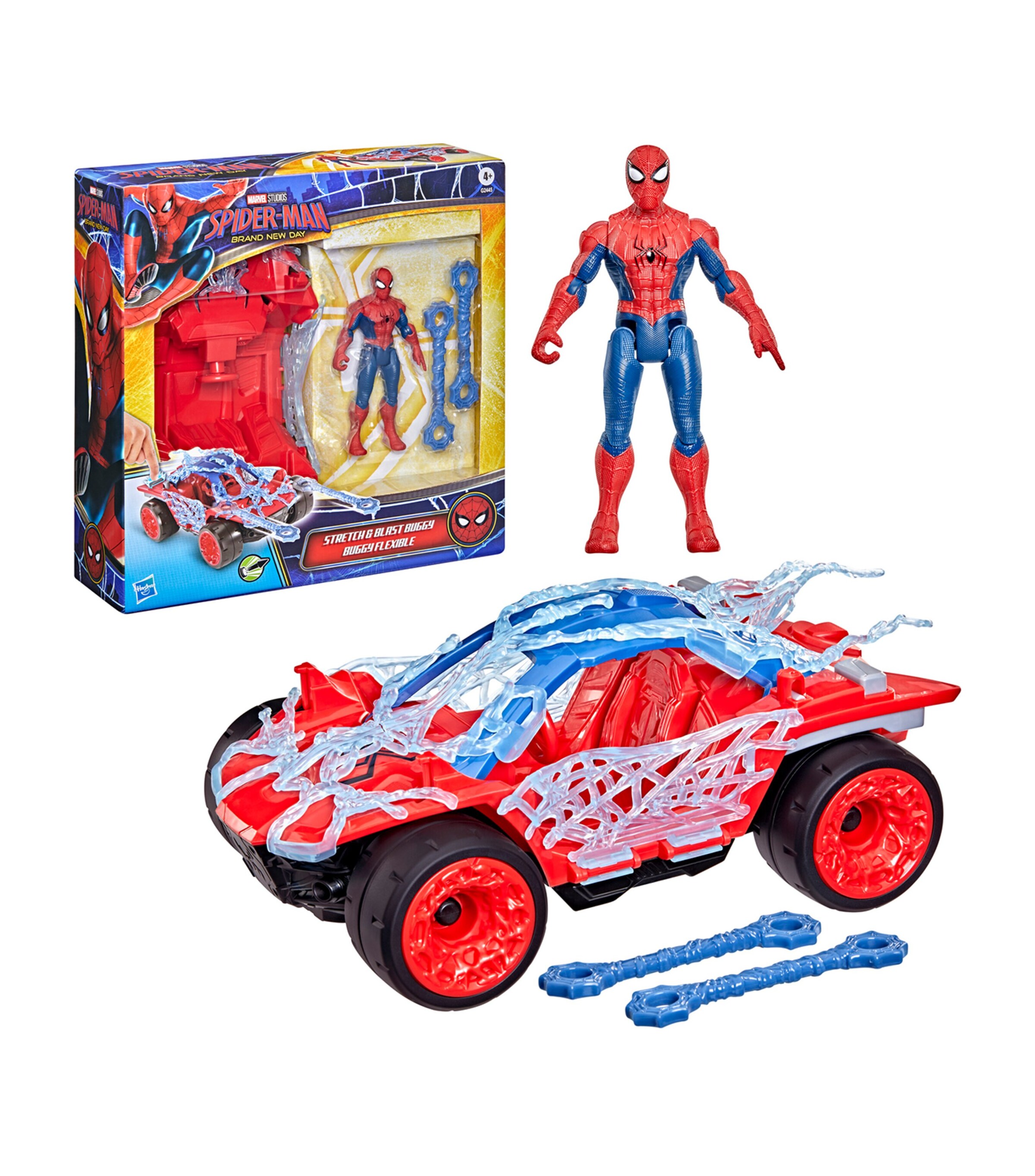 Marvel Spider-Man ActionVerse Stretch & Blast Buggy Image 2