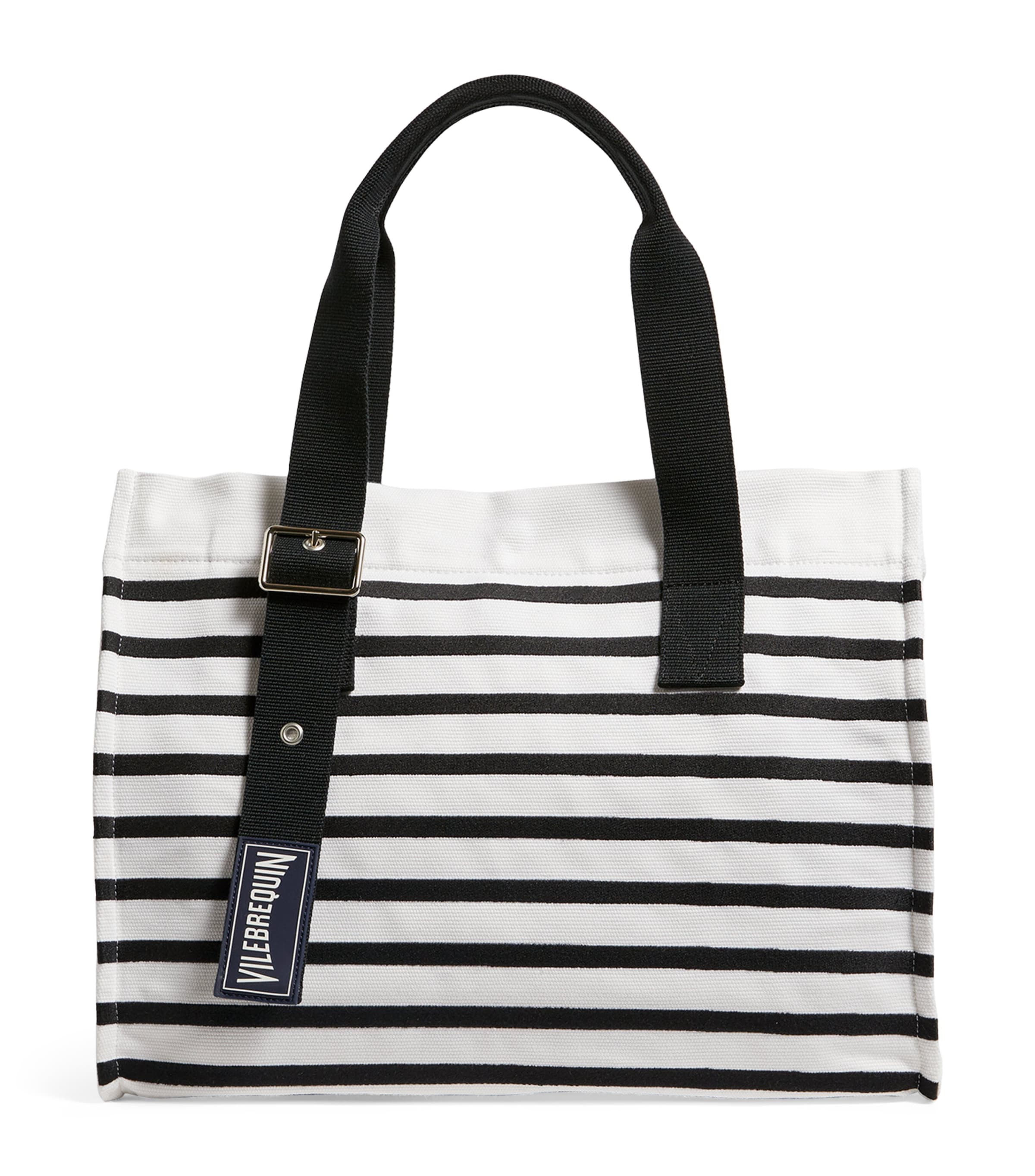 Vilebrequin Striped Tote Bag