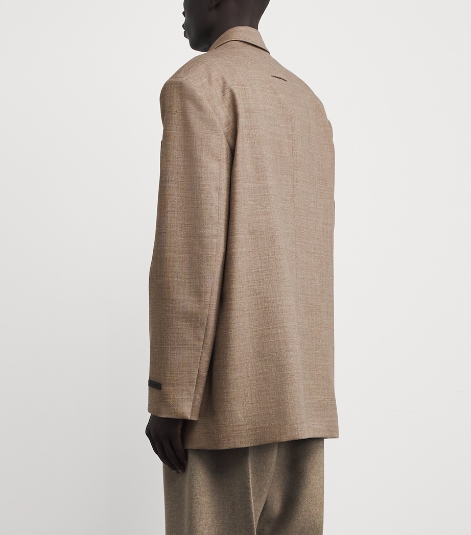 Virgin Wool Blazer DUNE PEARL Image 4