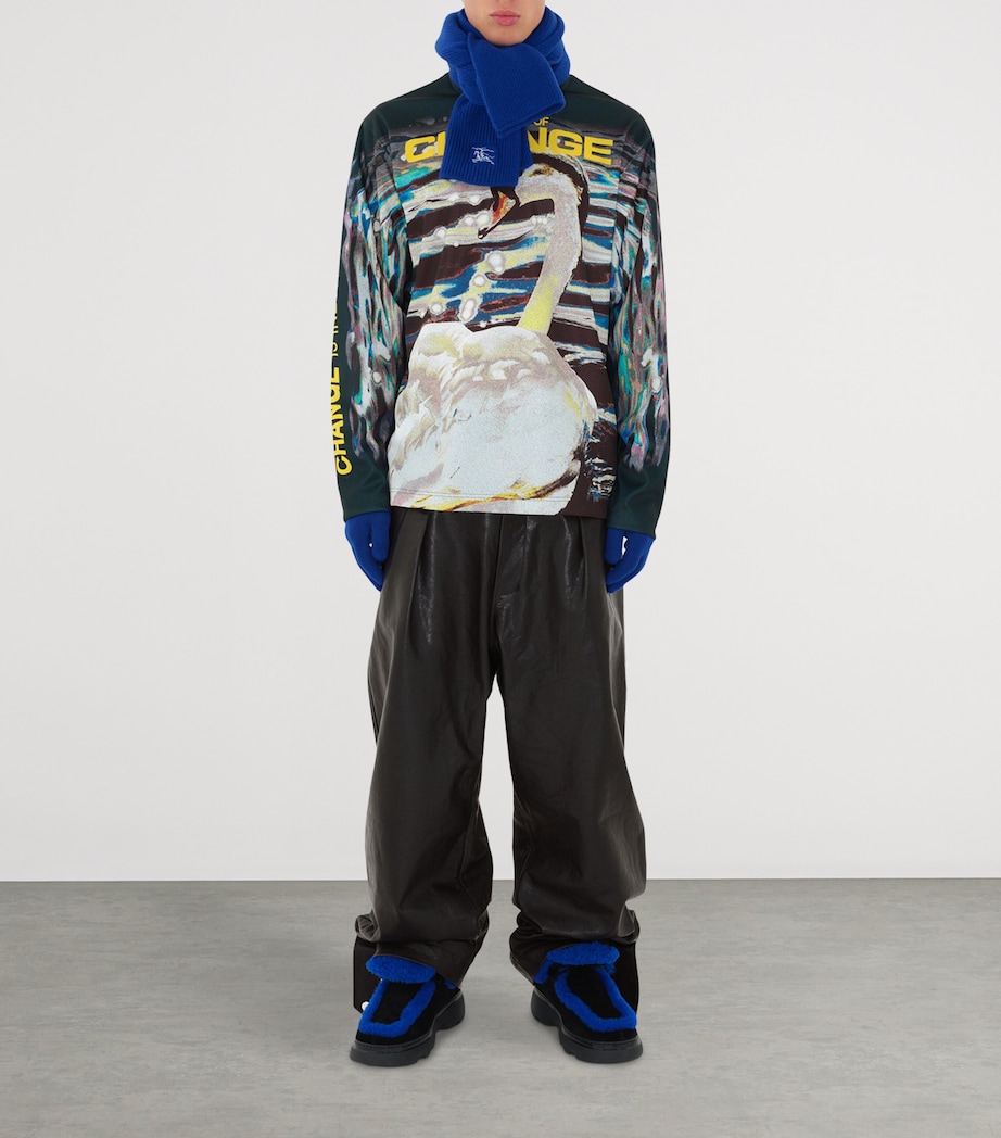 Cashmere Equestrian Knight Design Beanie KNIGHT Image 2