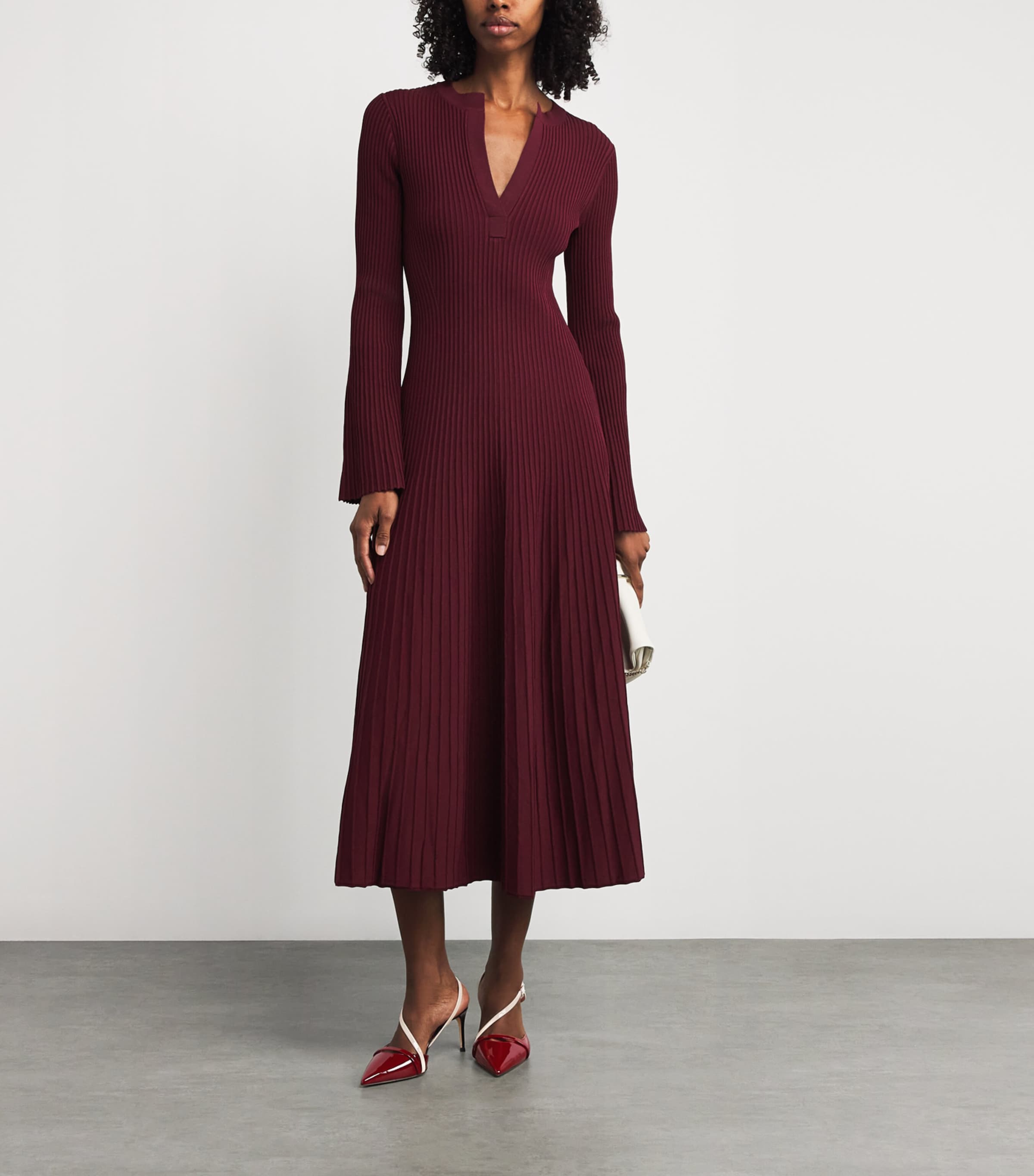 Patent Leather Valeria Slingback Pumps 70 ROSEWOOD Image 6