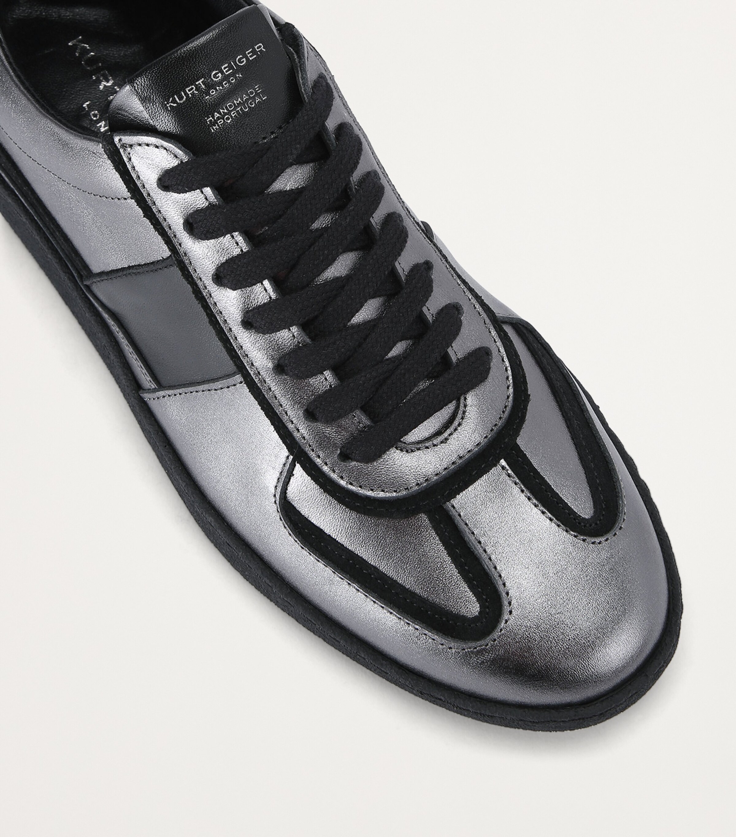 Kurt Geiger London Leather Lloyd Sneakers Blk/other Image 4