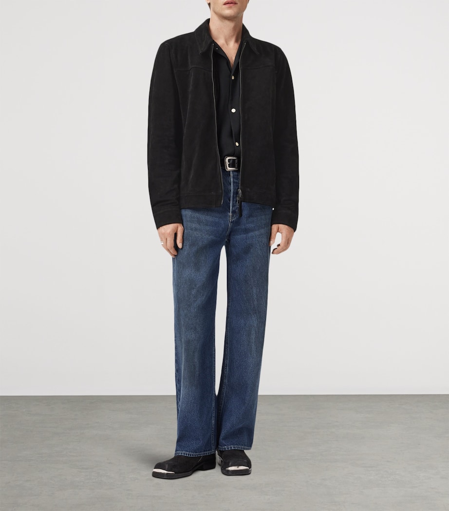 Suede Rhone Jacket BLACK Image 2