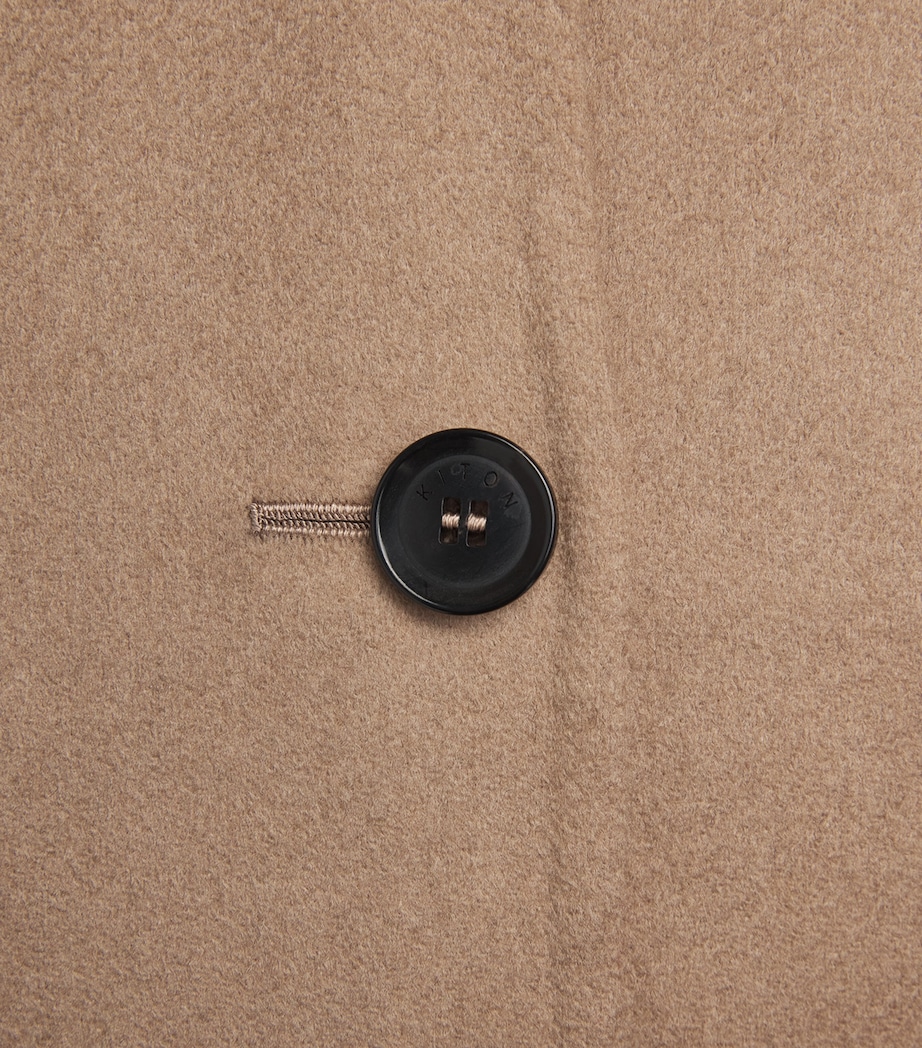 Cashmere Cape Coat CAMEL Image 5