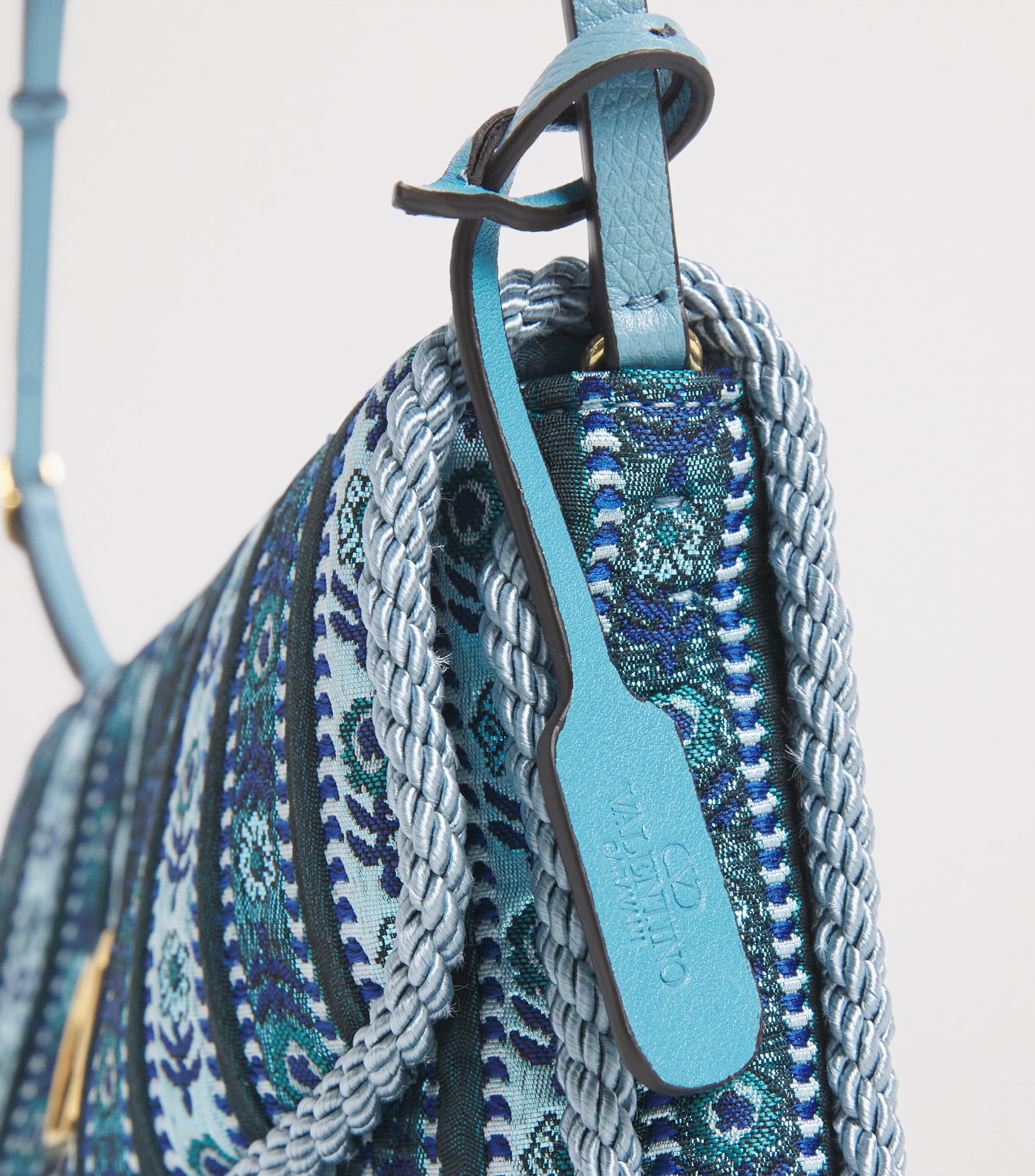 Valentino Garavani Small Jacquard DeVain Shoulder Bag Image 3