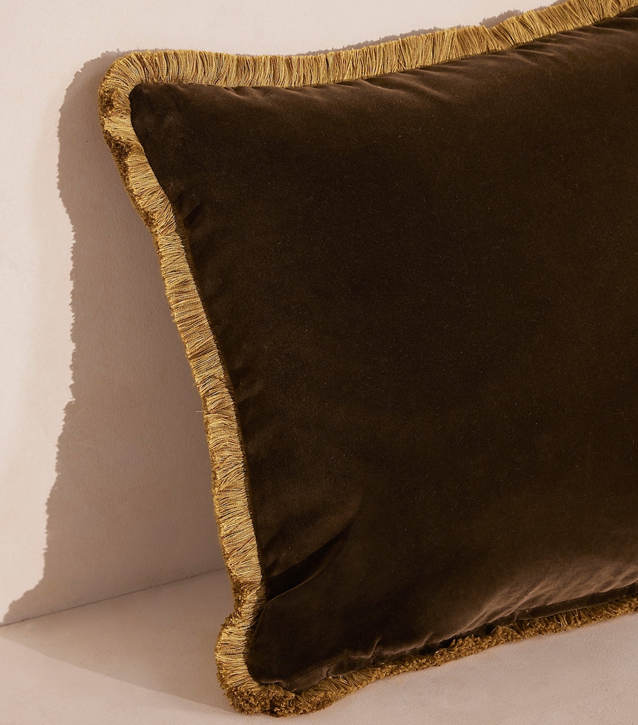 Soho Home Jacquard Aspen Square Cushion (50cm x 50cm) Yellow Image 6