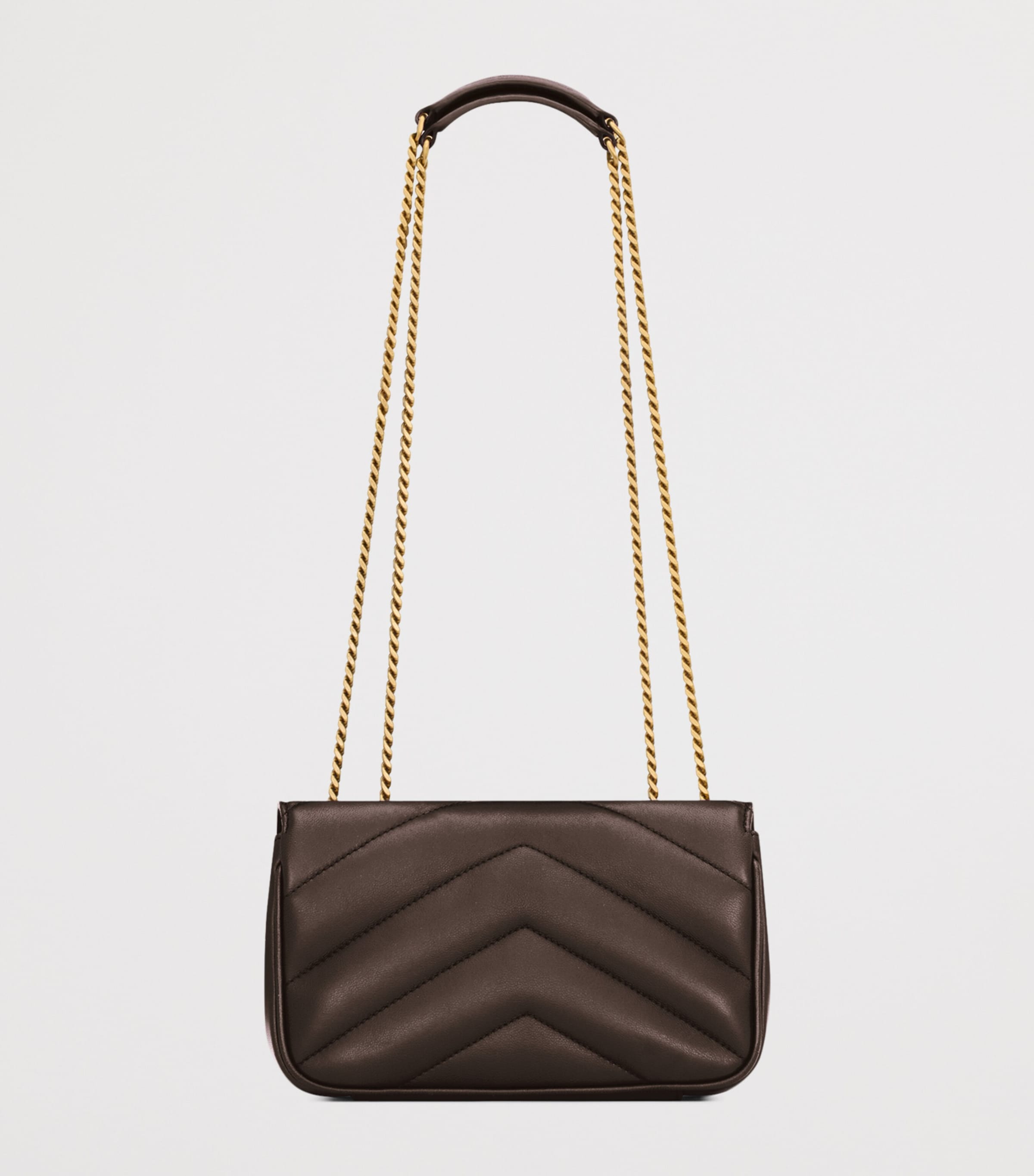 Saint Laurent Mini Matelassé Loulou Shoulder Bag Image 3