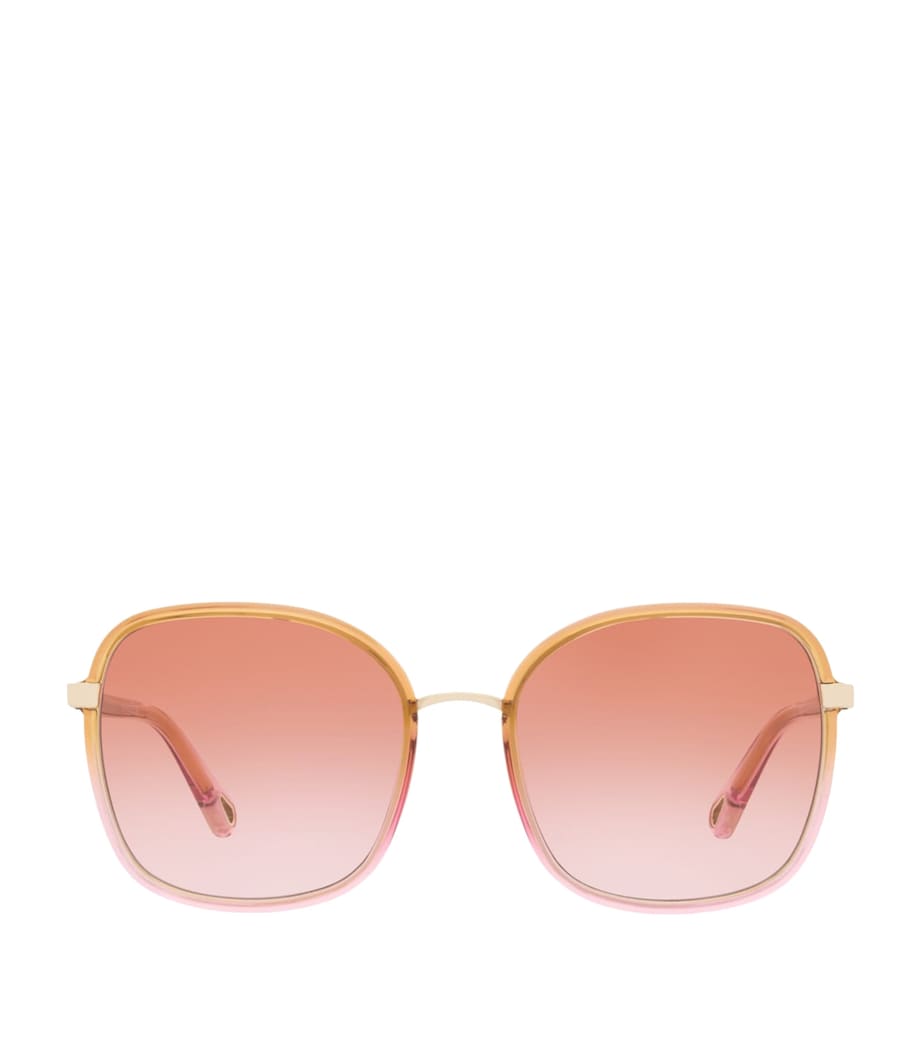 Oversized Square Sunglasses 5000P1 Image 1