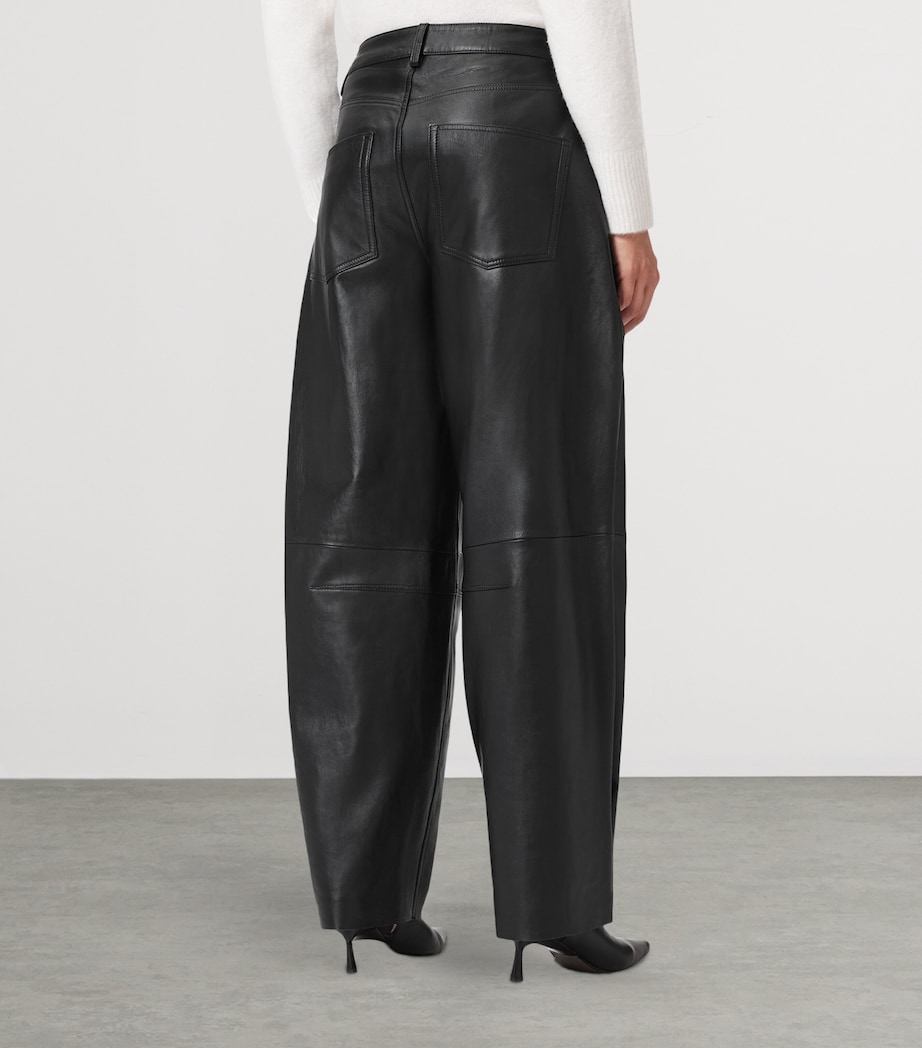 Leather Jett Lea Trousers BLACK Image 5