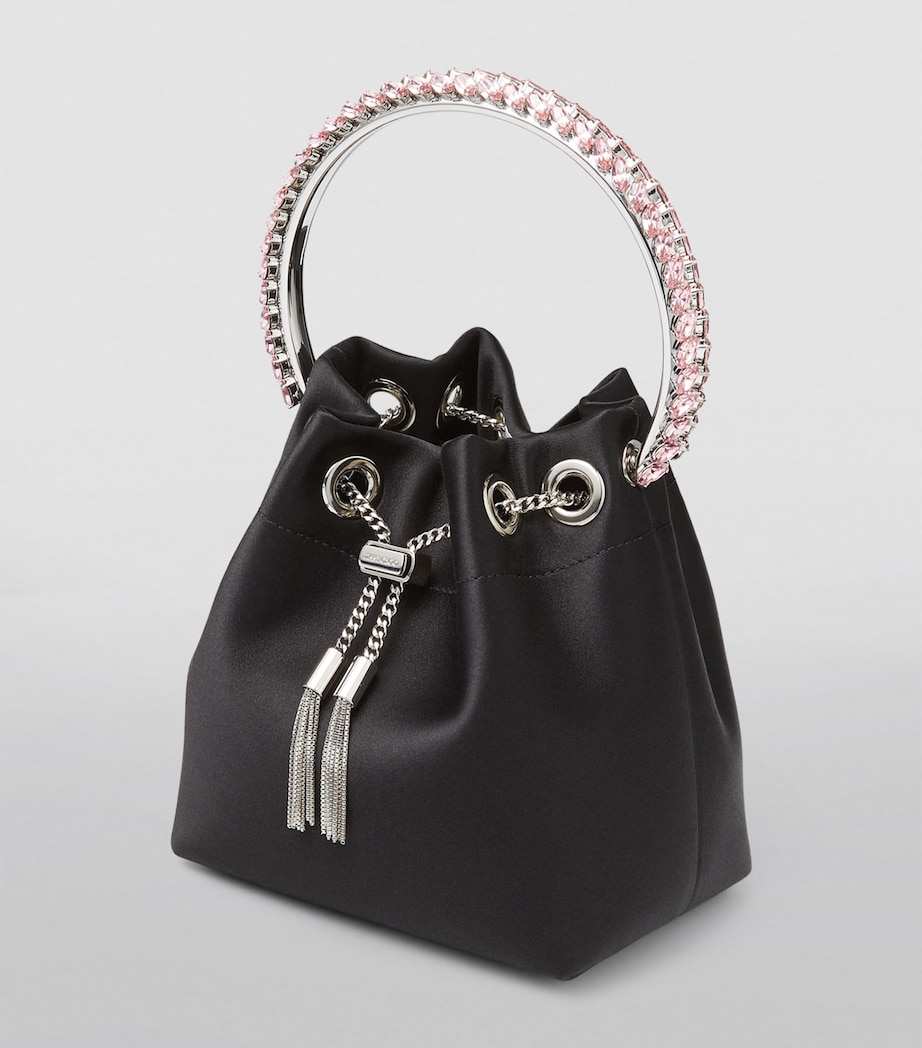 Bon Bon Top-Handle Bag BLACK/CRYSTAL Image 2