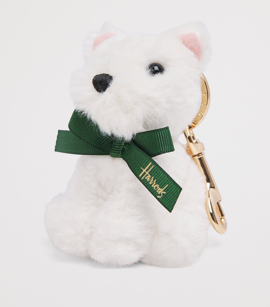 Westie Dog Keyring IVORY Image 2