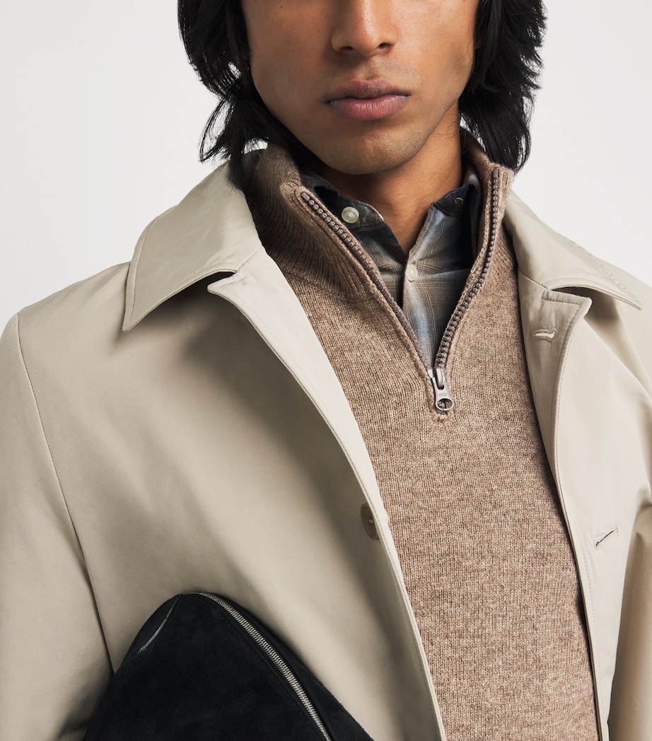 Wool-Yak-Cashmere Sweater 01075 - TORTORA DOVE Image 6