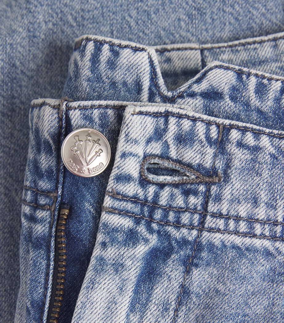 Featherweight Sofie High-Rise Wide-Leg Jeans ANNIE Image 5