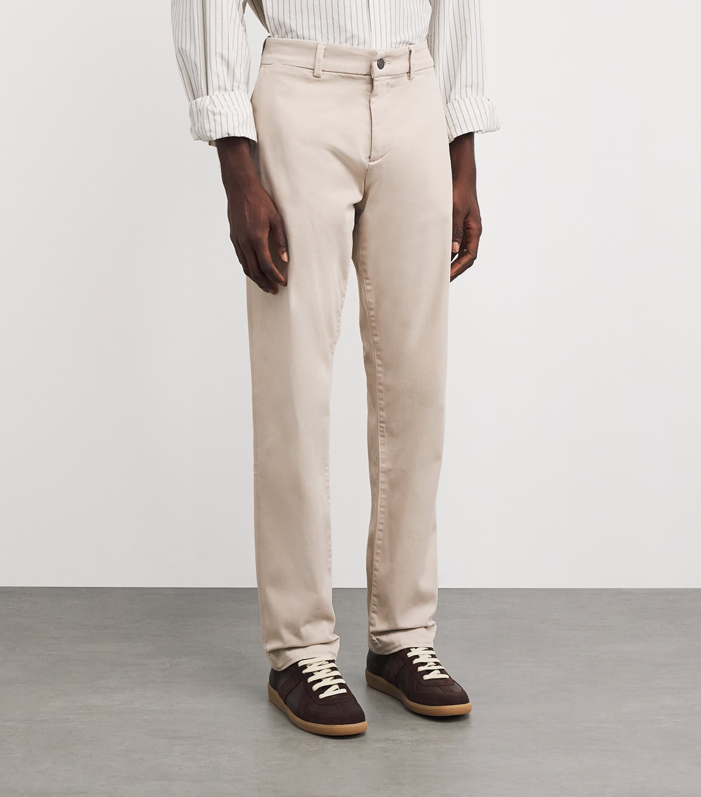 Performance Sateen Chinos SATEEN BONE Image 3