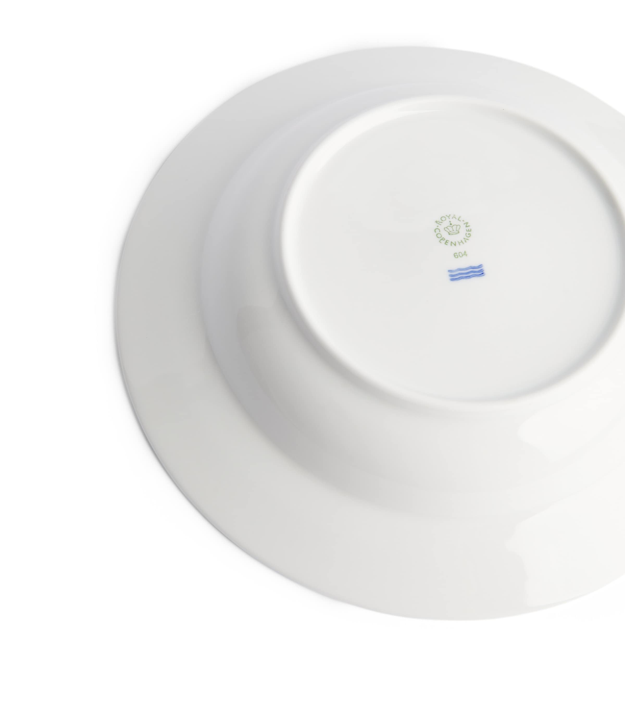 White Fluted Deep Plate (21cm) WHITE Image 2