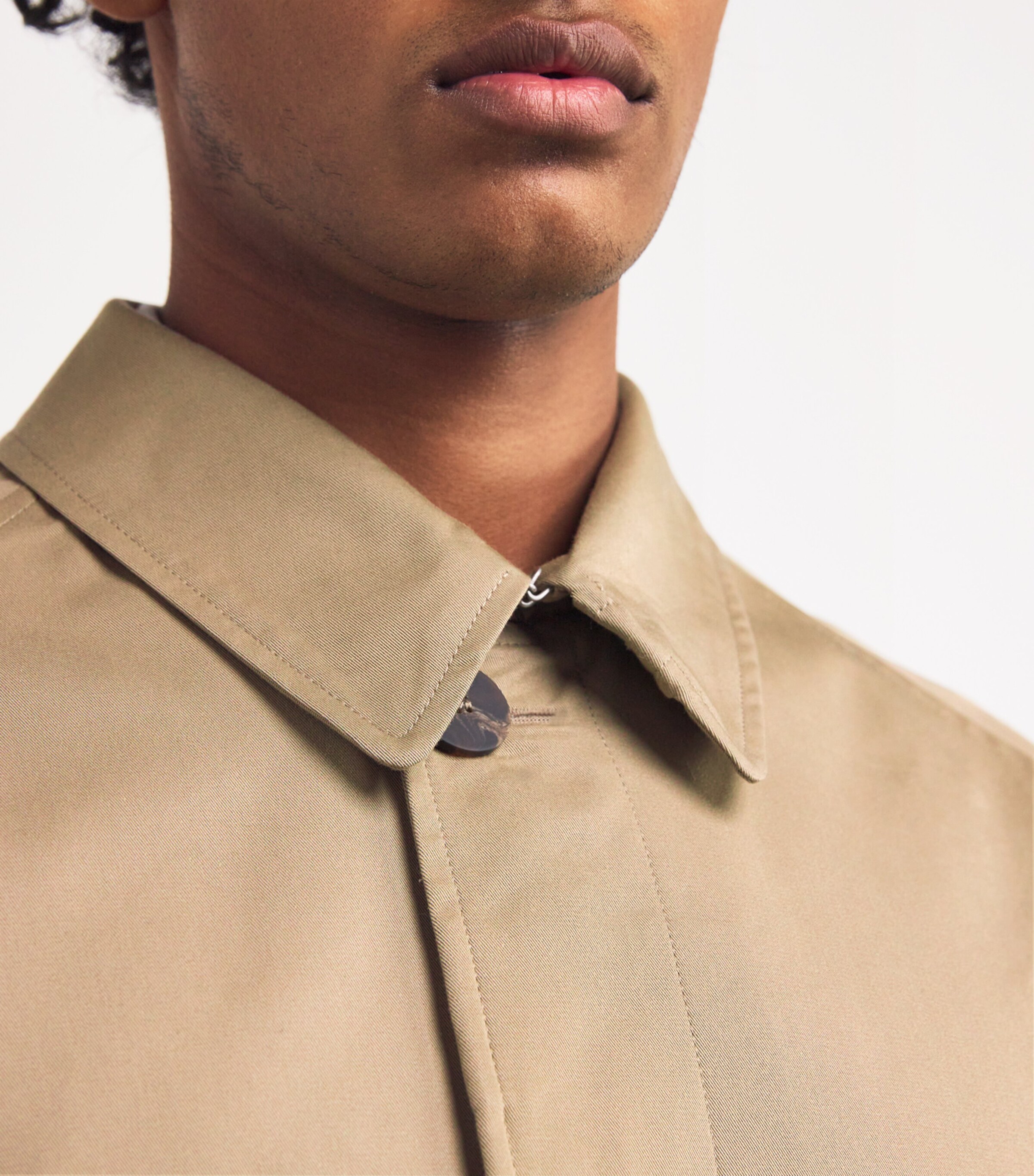 Studio Nicholson Mens Cotton-Blend Car Coat Parcel Image 6