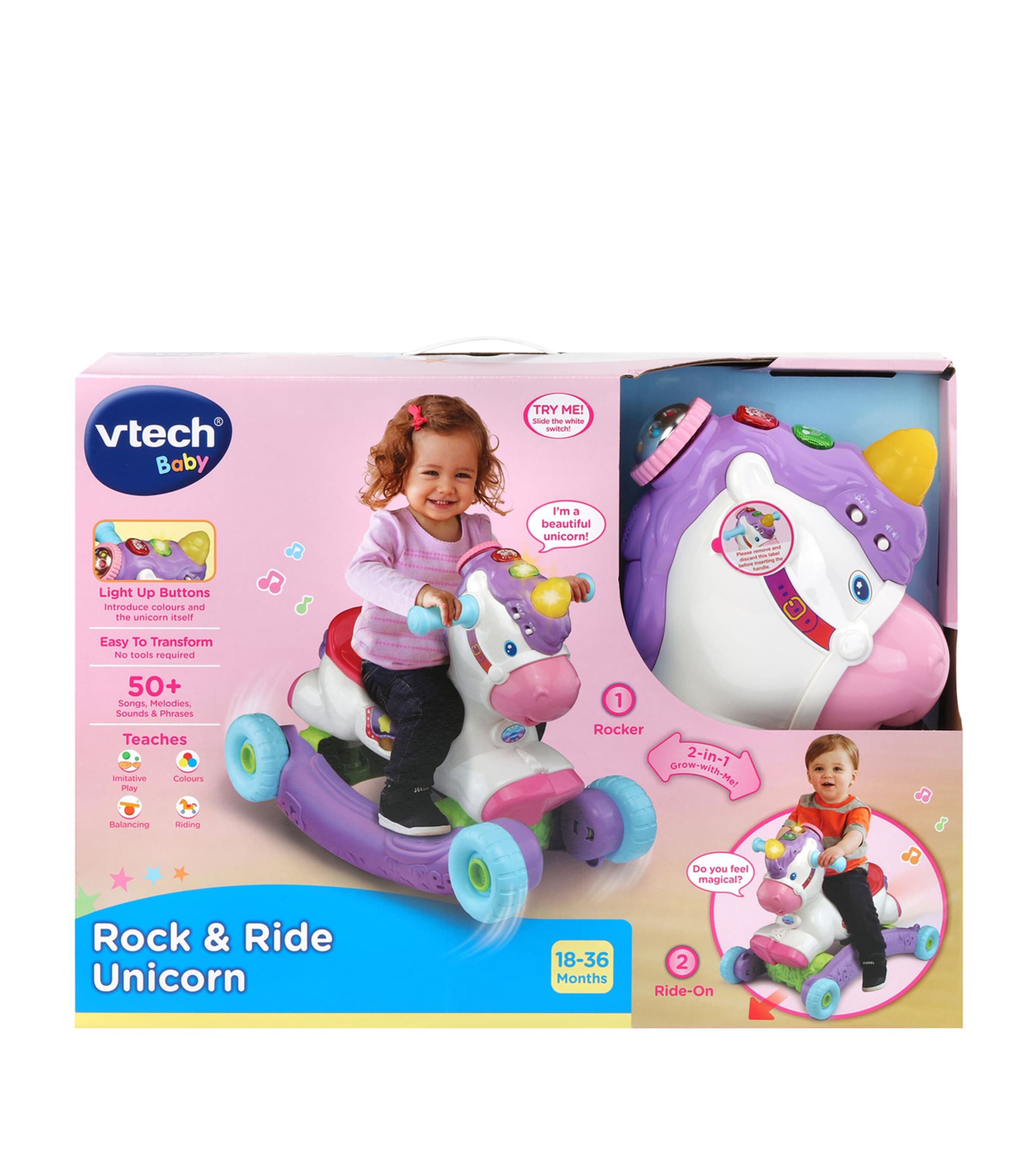 Rock & Ride Unicorn MULTI Image 1