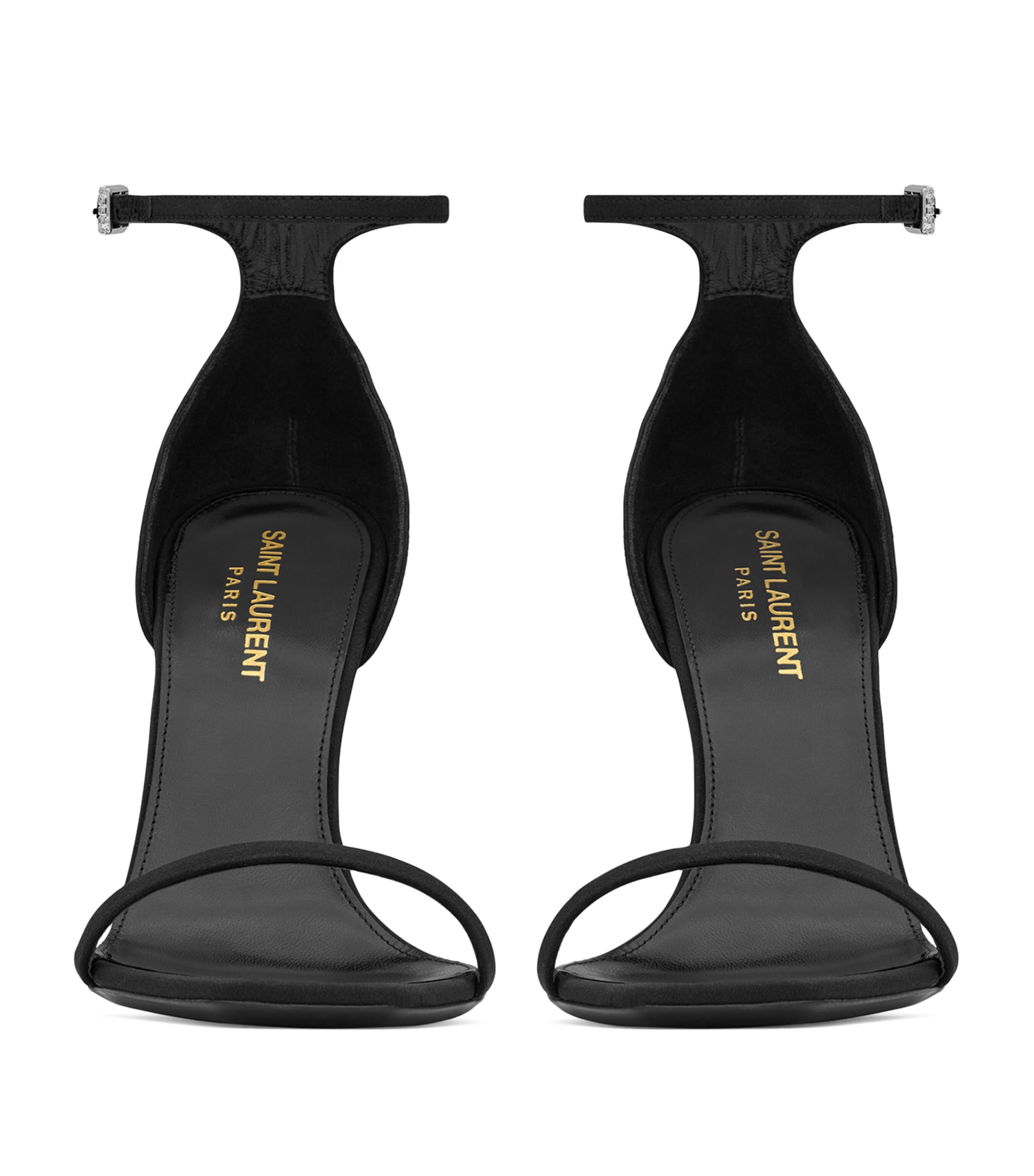 Saint Laurent Silk Opyum Sandals 110 Image 4