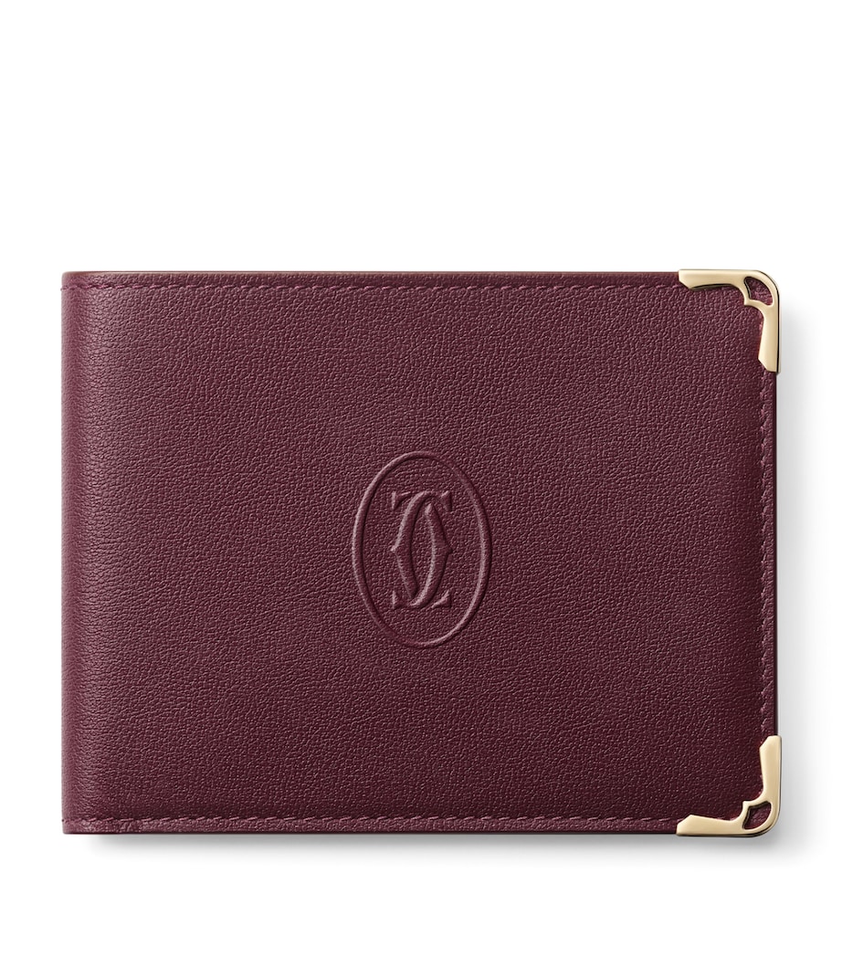 Cartier Leather Must de Cartier Wallet Burgundy Image 1