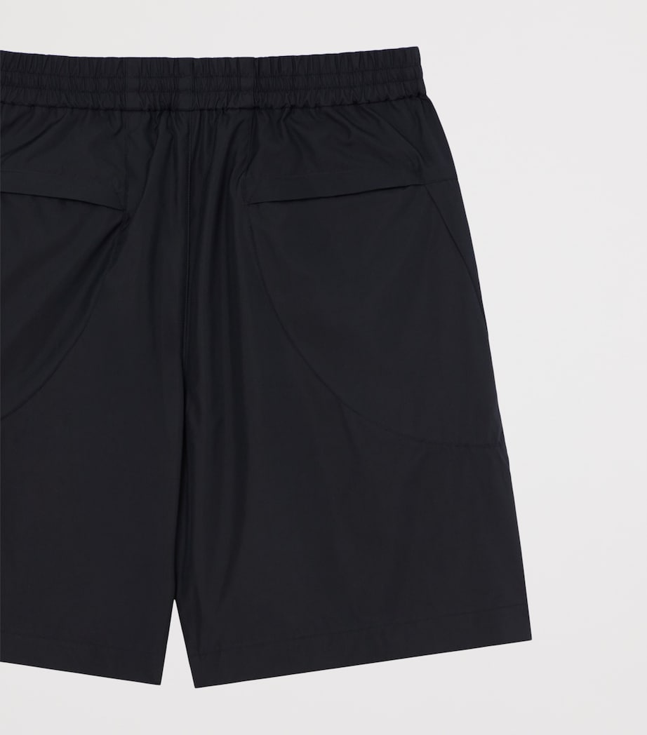 Givenchy Mens Cotton-Blend Elasticated Shorts Image 3