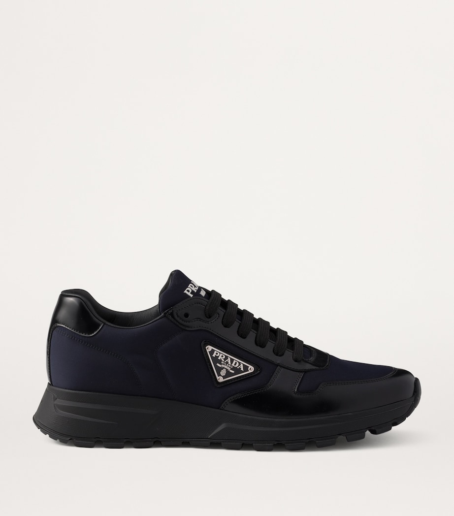Prax 01 Re-Nylon and Leather Sneakers F0713 Image 2