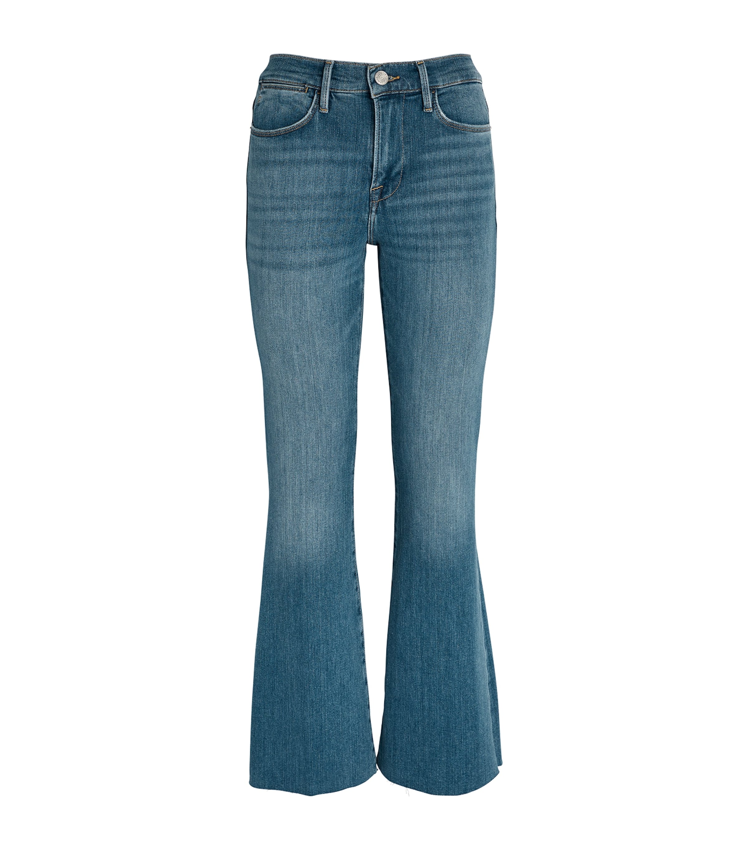 Frame Easy Flare Jeans In Blue