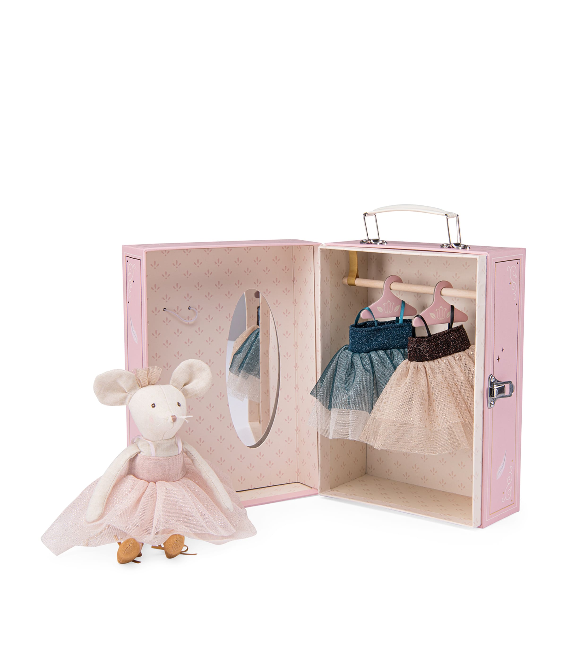 Moulin Roty Ballerina Suitcase Wardrobe (18.5cm) | Toys | Dolls & Dolls Houses Moulin Roty Ballerina Suitcase Wardrobe (18.5cm) | Toys | Dolls & Dolls Houses