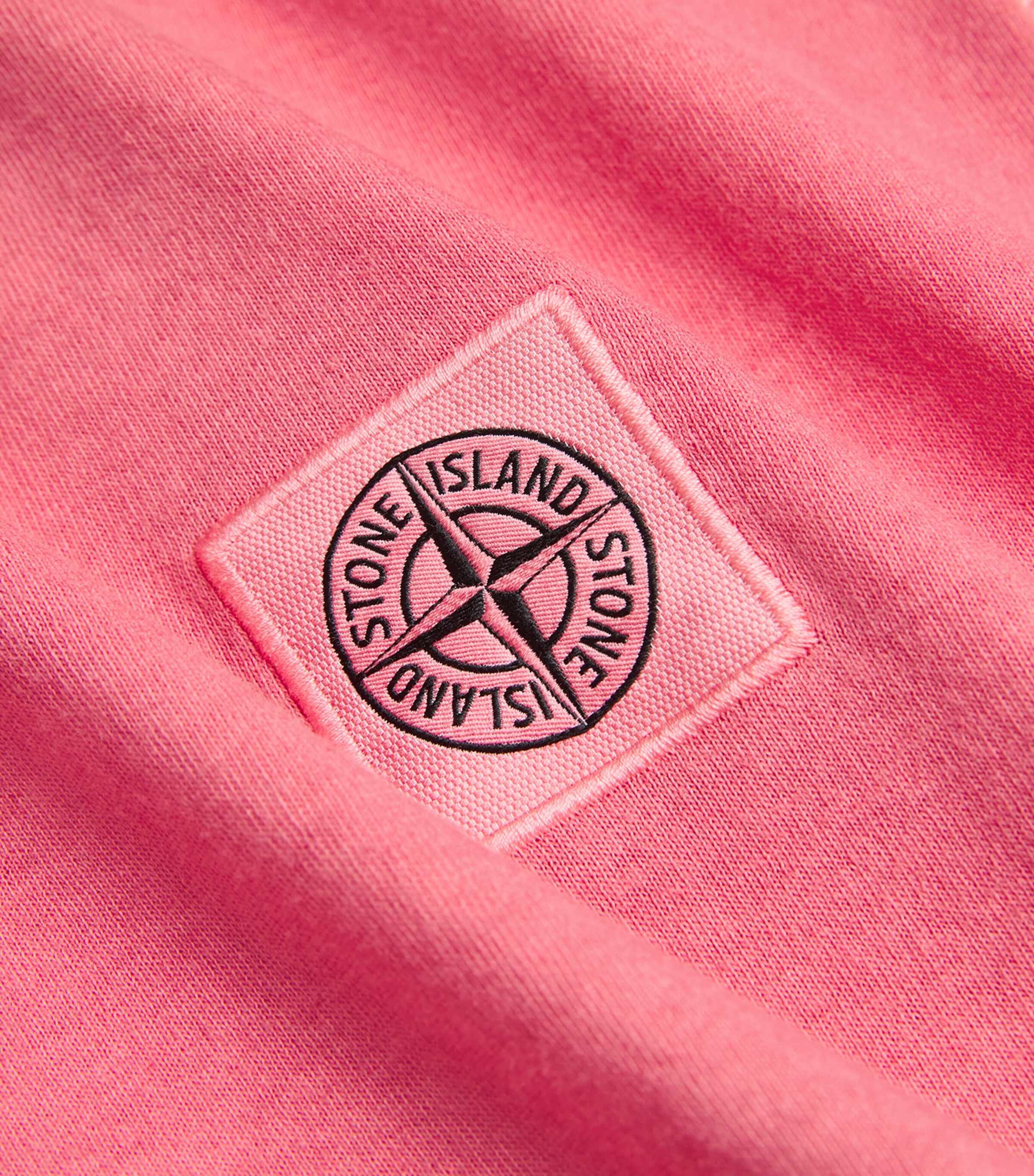 Stone Island Mens Cotton Logo T-Shirt Image 6