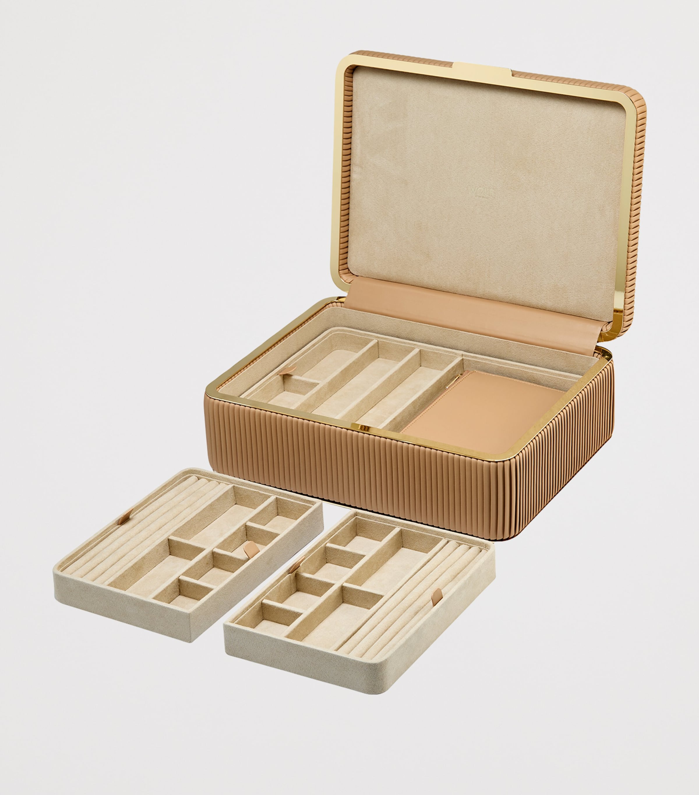 Large Bella Jewellery Box MOCHA Image 5