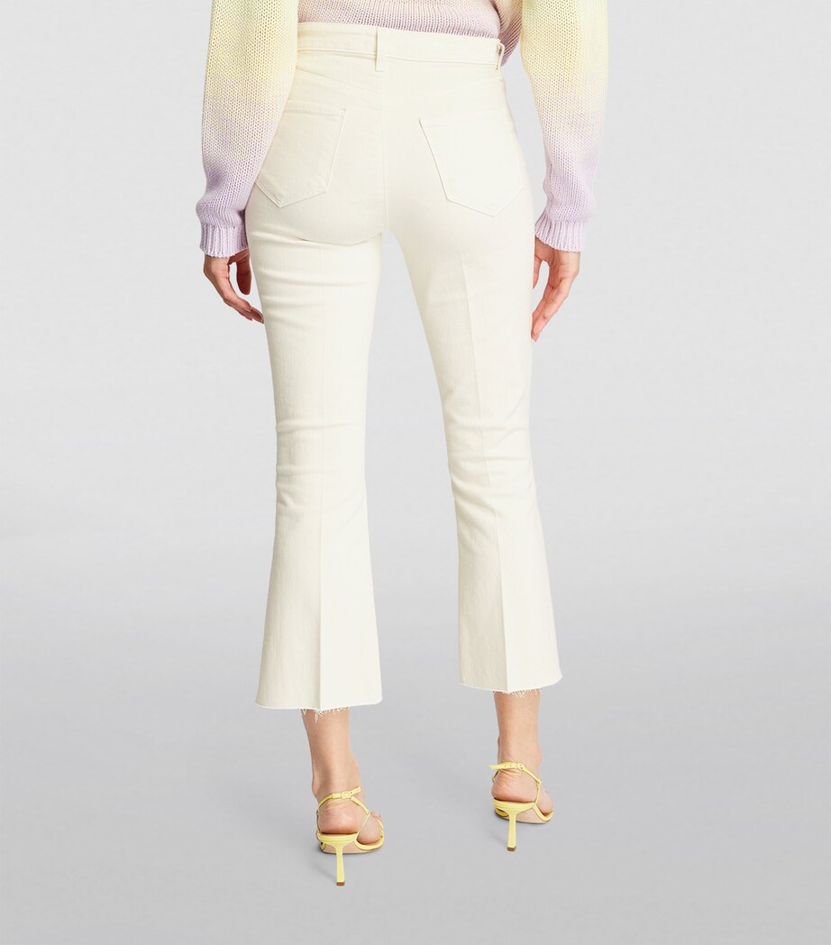 Kendra Flared Cut Jeans VINTAGE WHITE Image 4
