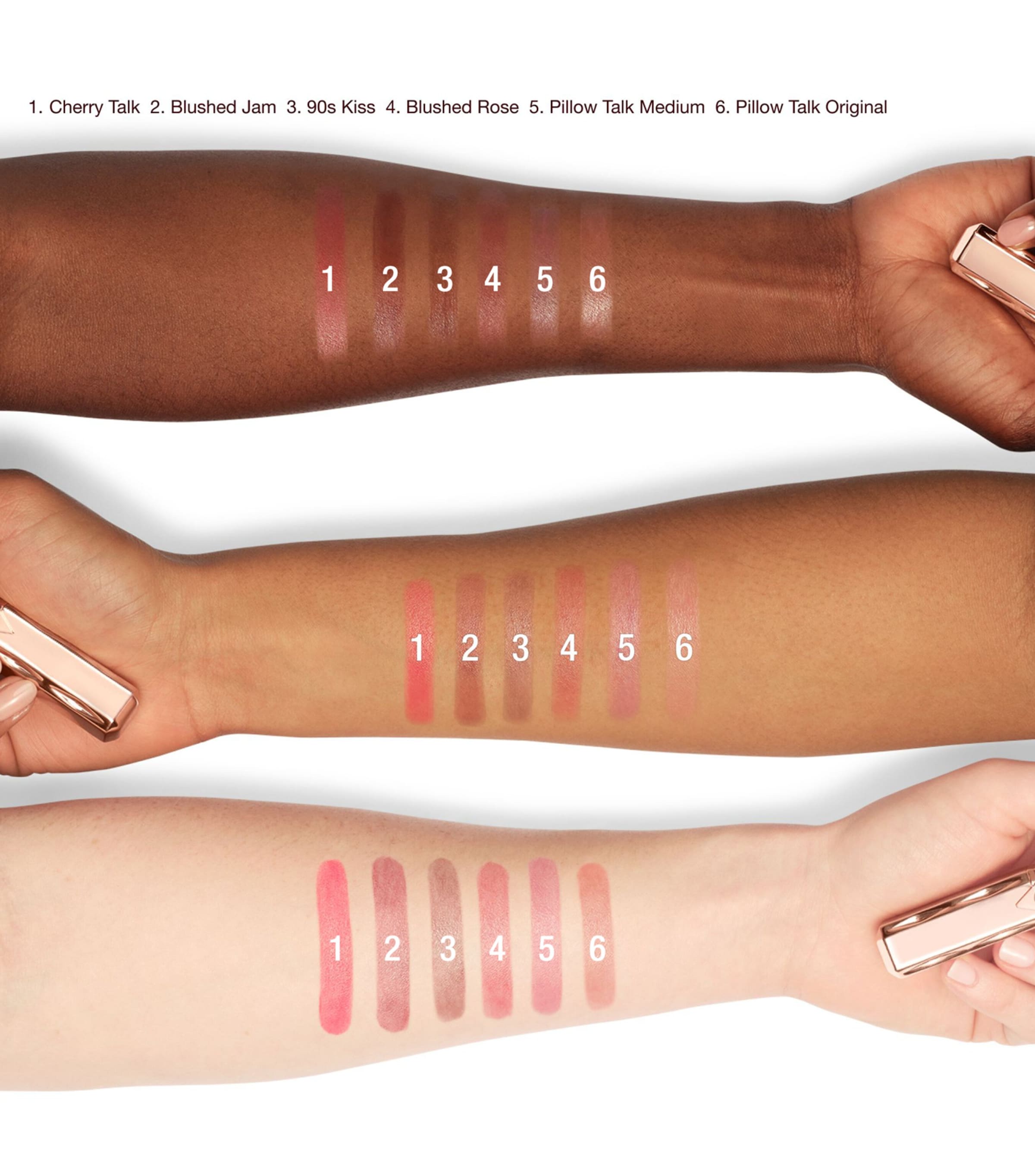 Charlotte Tilbury Blush Balm Lip Tint Pillow Talk Medium Image 3