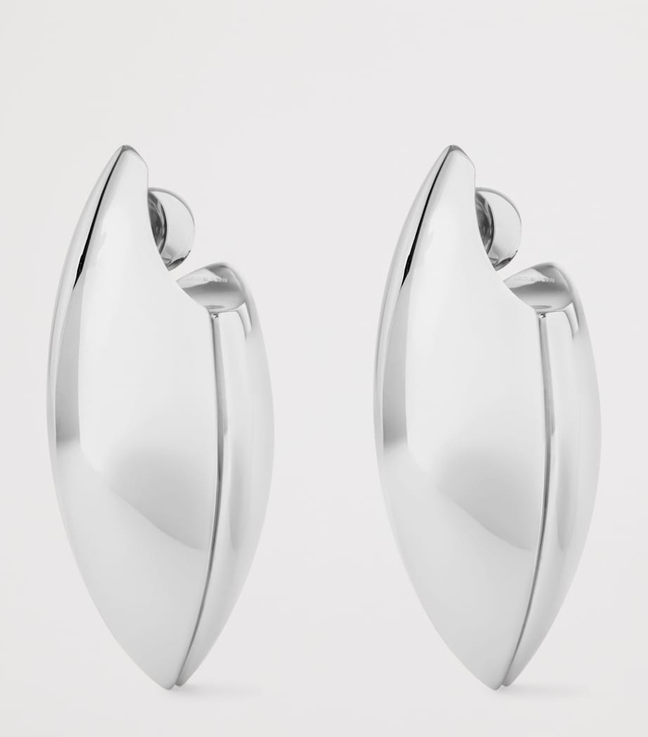 Cocoon Earrings SILVERY Image 3