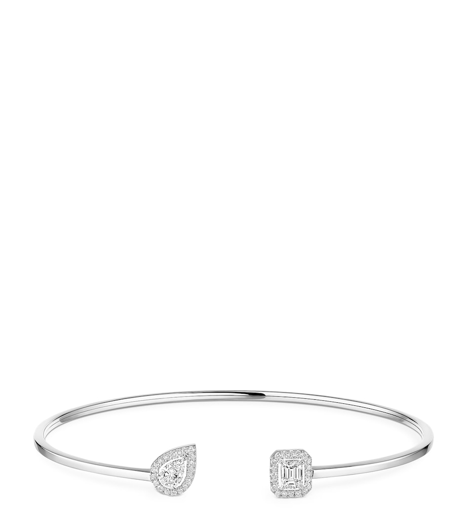 Messika My Twin White Gold and Diamond Bangle (0.35ct) White Gold Image 1